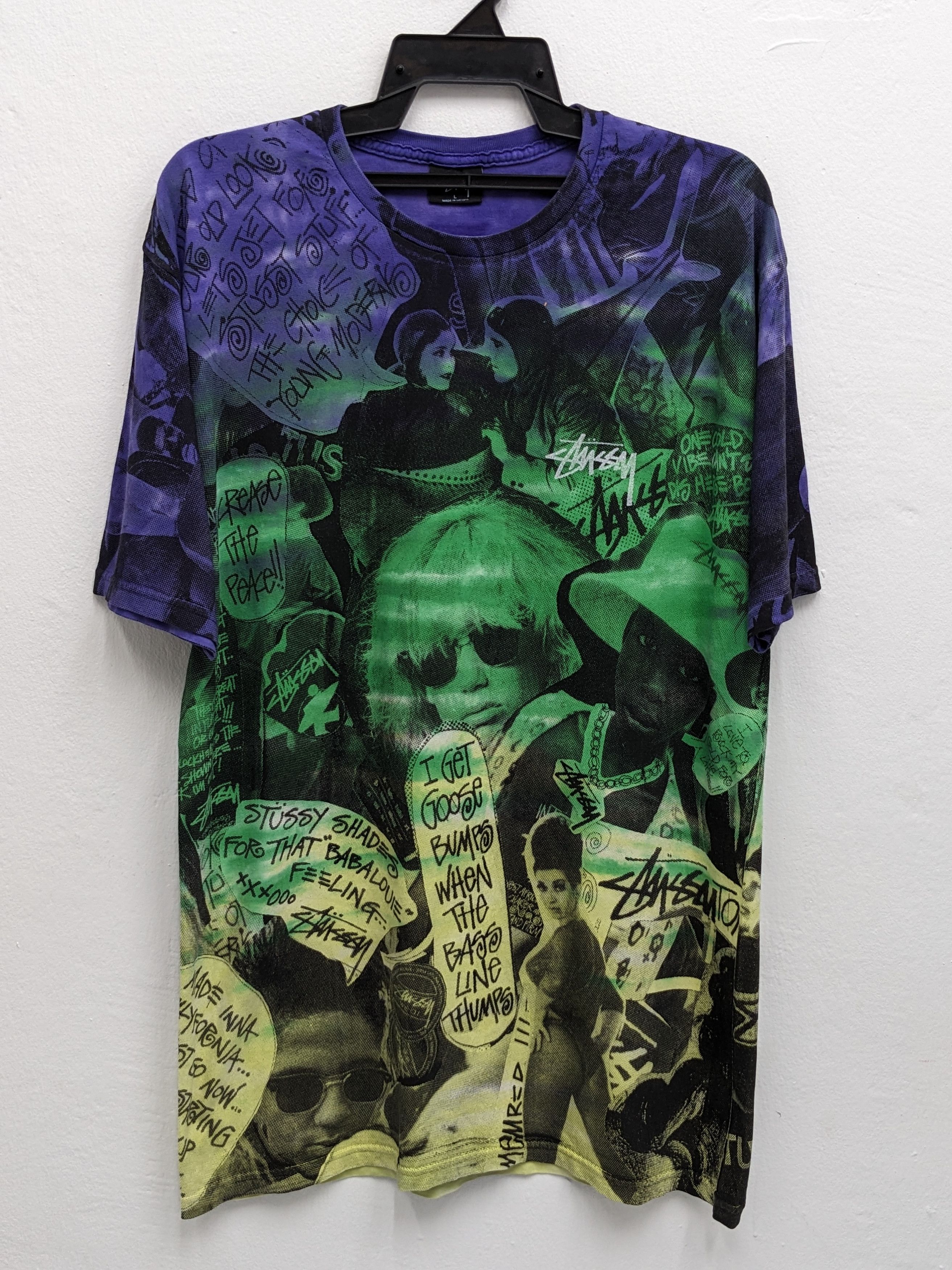 Stussy VERY RARE STUSSY FULLPRINT Size US L / EU 52-54 / 3 - 1 Thumbnail