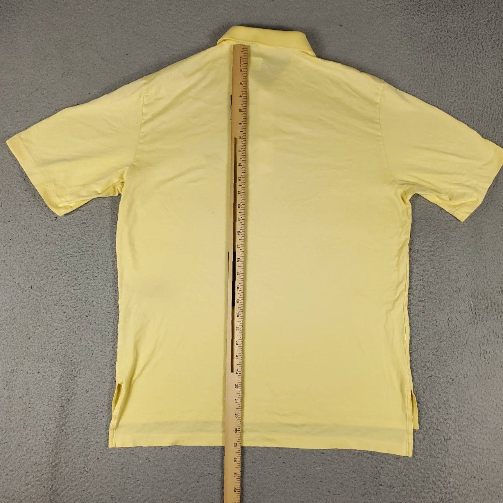 Ralph Lauren Ralph Lauren Polo Shirt Mens Medium Yellow Short Sleeve Casual Activewear Size US M / EU 48-50 / 2 - 5 Thumbnail