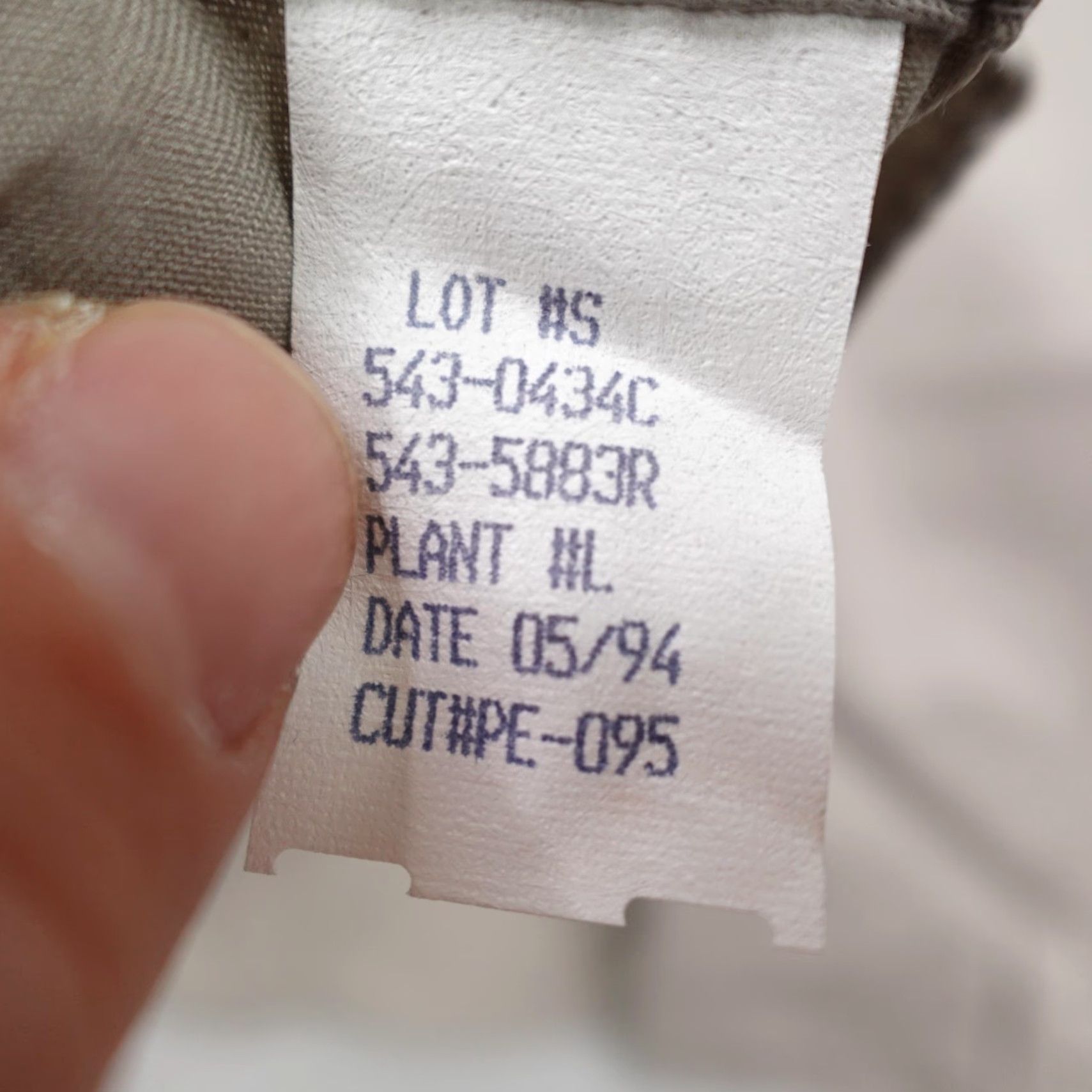 Vintage Vintage Big Mac Shirt Mens XL Tall Khaki Tan Button Up Work 90s Deadstock NEW Size US XL / EU 56 / 4 - 4 Thumbnail