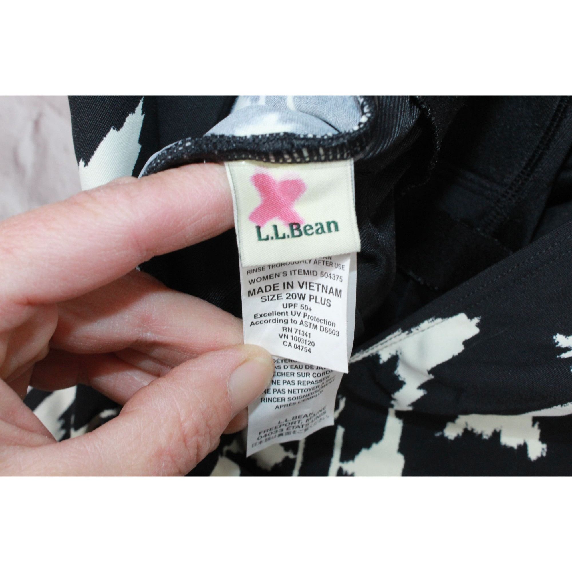 L.L. Bean × Swims LL Bean Women's Shaping Swimwear Tanksuit Size 20W Plus Size 3XL / US 20-22 - 7 Thumbnail