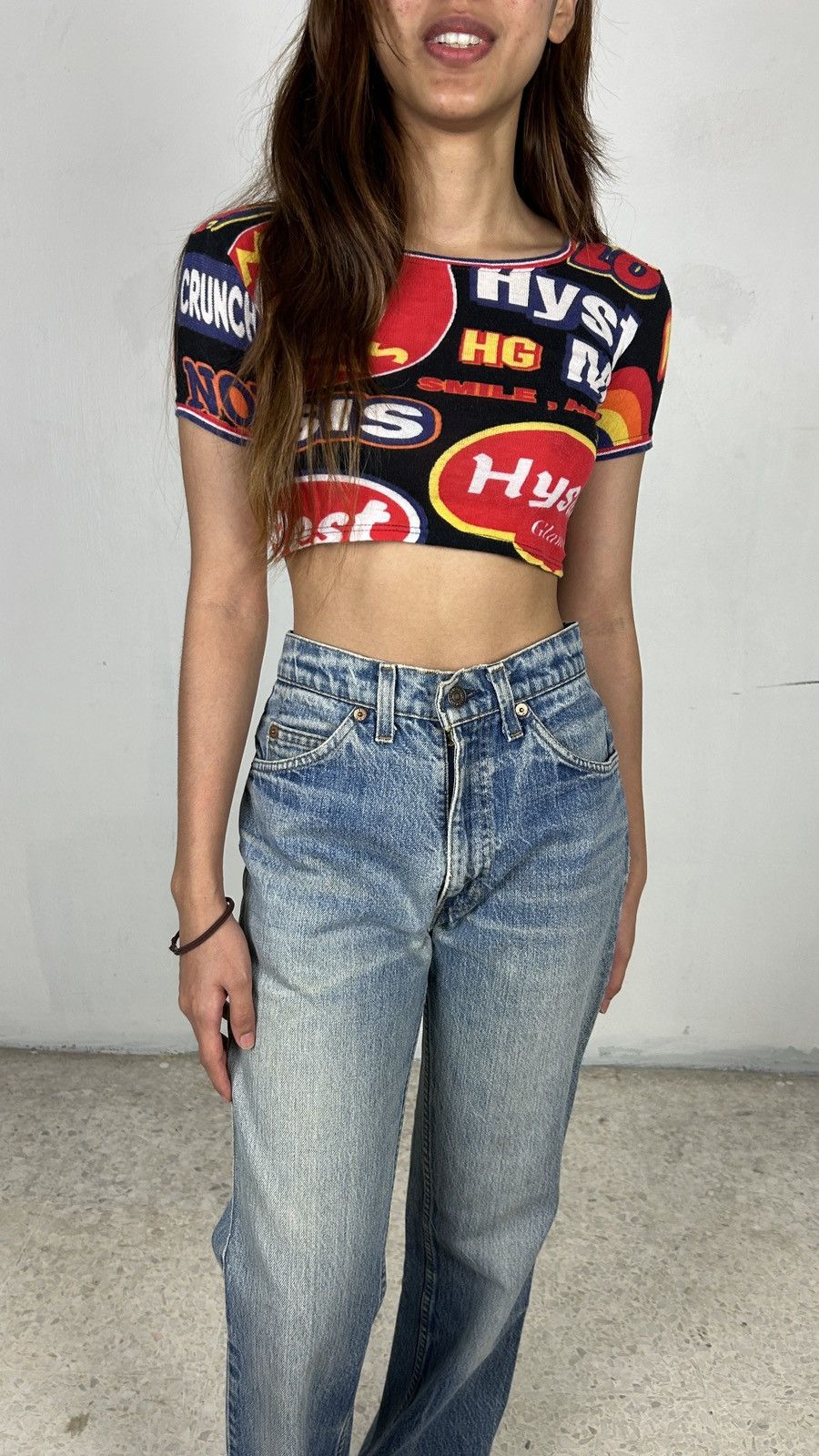 Hysteric Glamour 1990s Hysteric Mini Baby Tee Black Size XS / US 0-2 / IT 36-38 - 6 Thumbnail