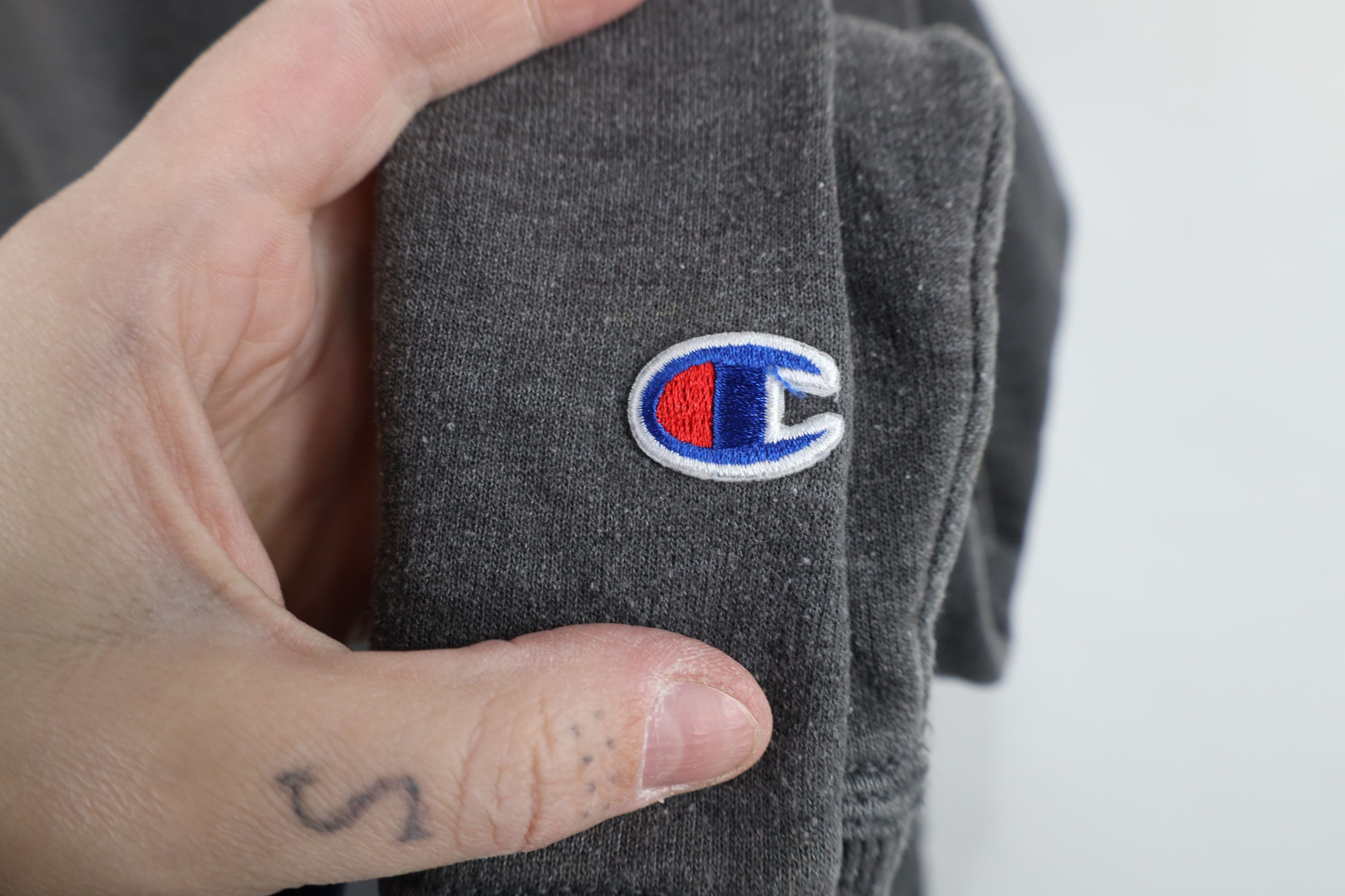 Champion × Vintage Vintage Champion Monochrome Crewneck Sweatshirt Gray Size US M / EU 48-50 / 2 - 6 Thumbnail