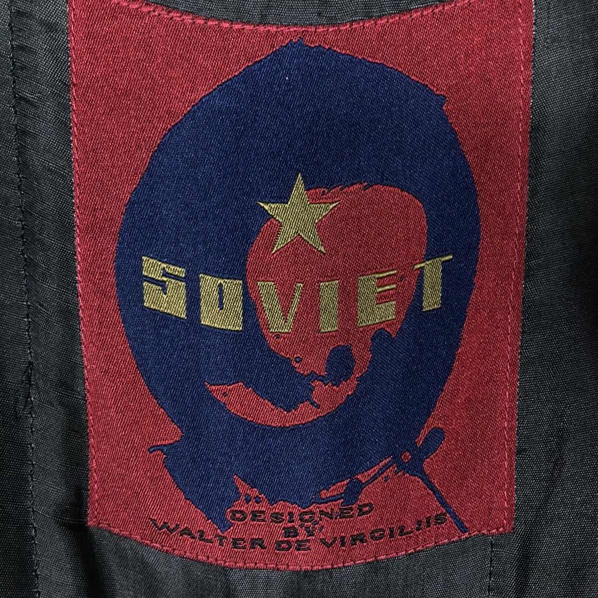Vintage 🔥VINTAGE BOMBER JACKET SOVIET X WALTER DE VIRGILIIS ITALY Size US M / EU 48-50 / 2 - 21 Thumbnail