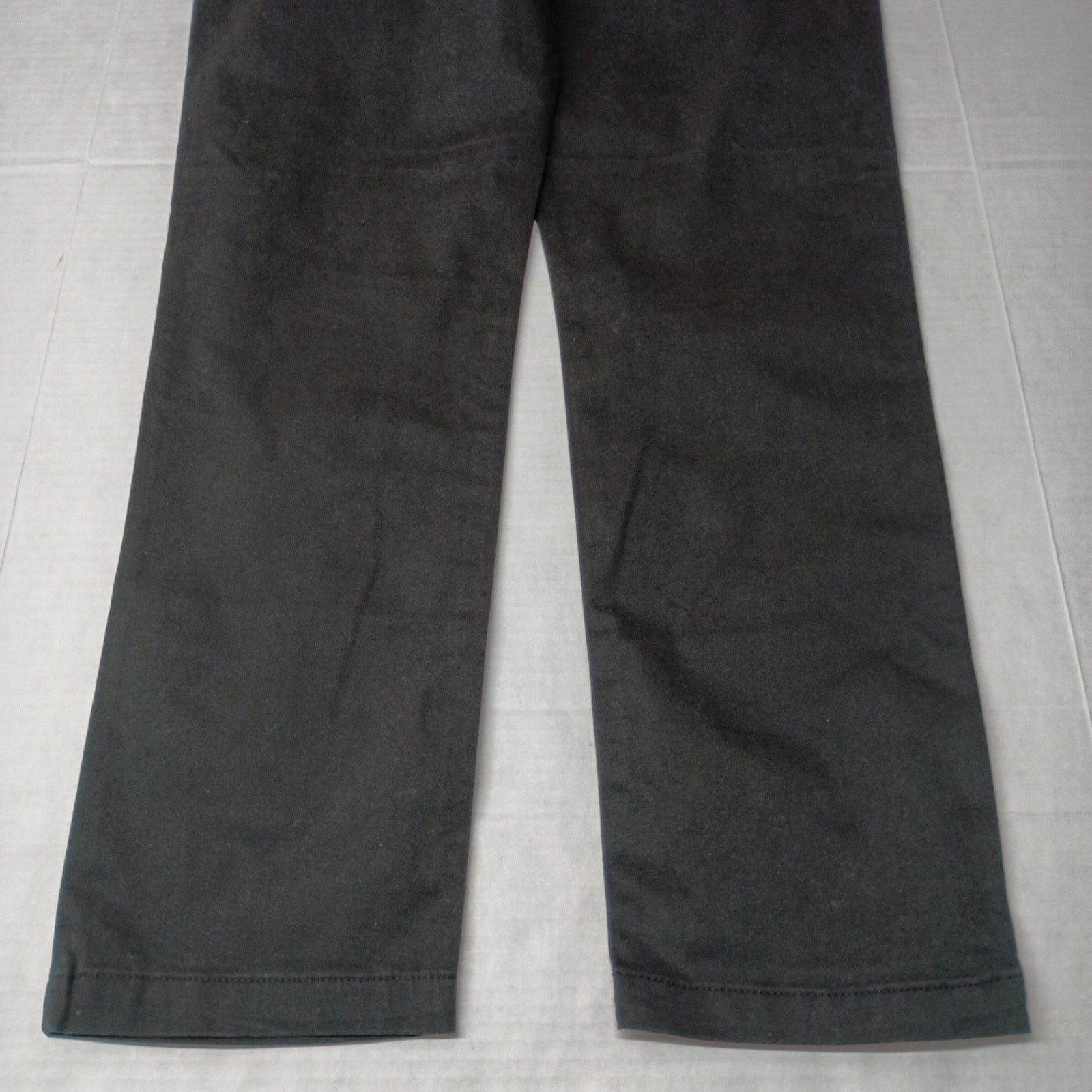Lee Lee Flat Front Chino Pants Men's 36x32 Black Slim Fit Size US 36 / EU 52 - 7 Thumbnail