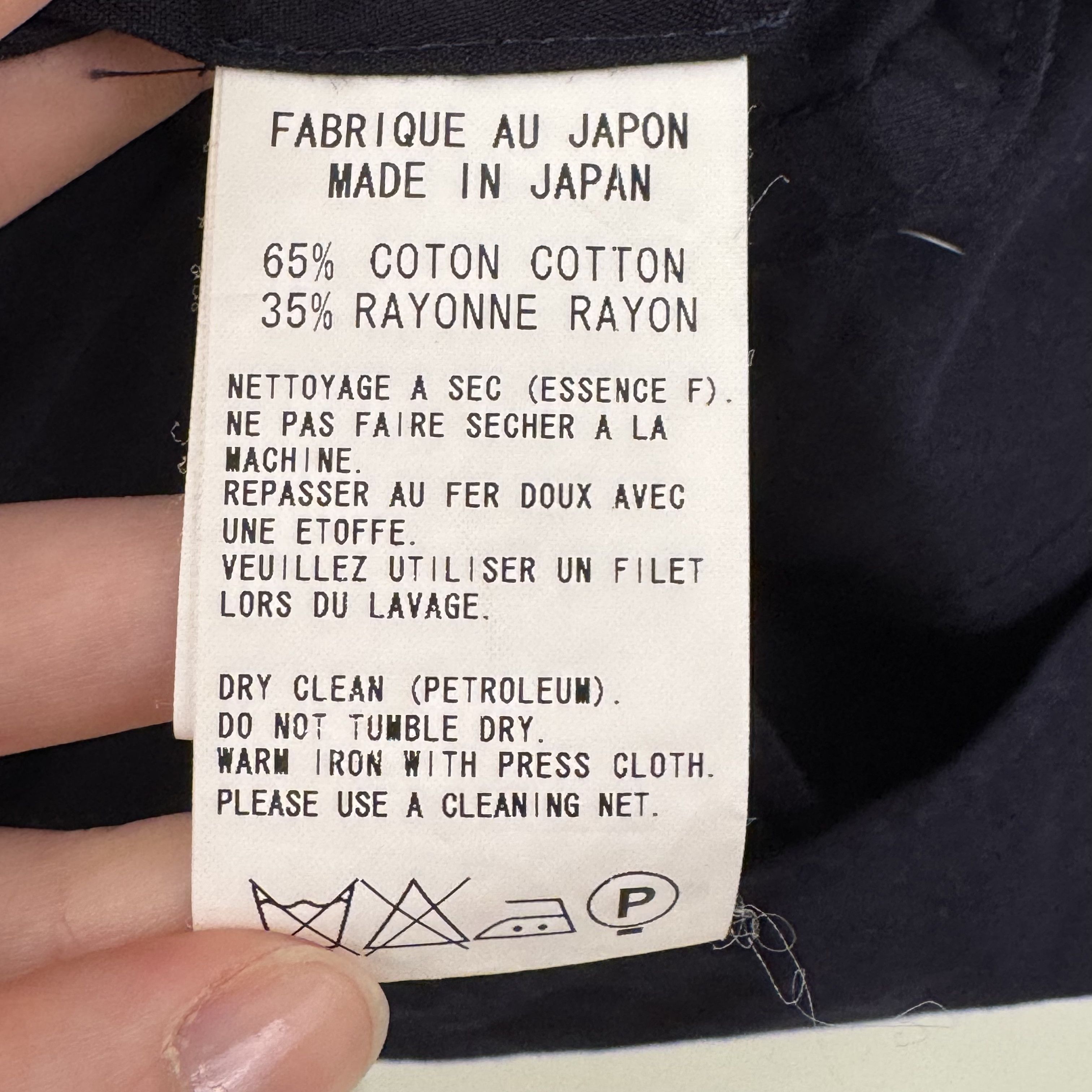 Y's Y's Red Label Yohji Yamamoto Tailored Vest Size XS / US 0-2 / IT 36-38 - 9 Thumbnail