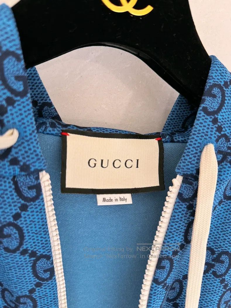 Gucci Gucci Full logo colour block hooded jacket Size US S / EU 44-46 / 1 - 8 Thumbnail