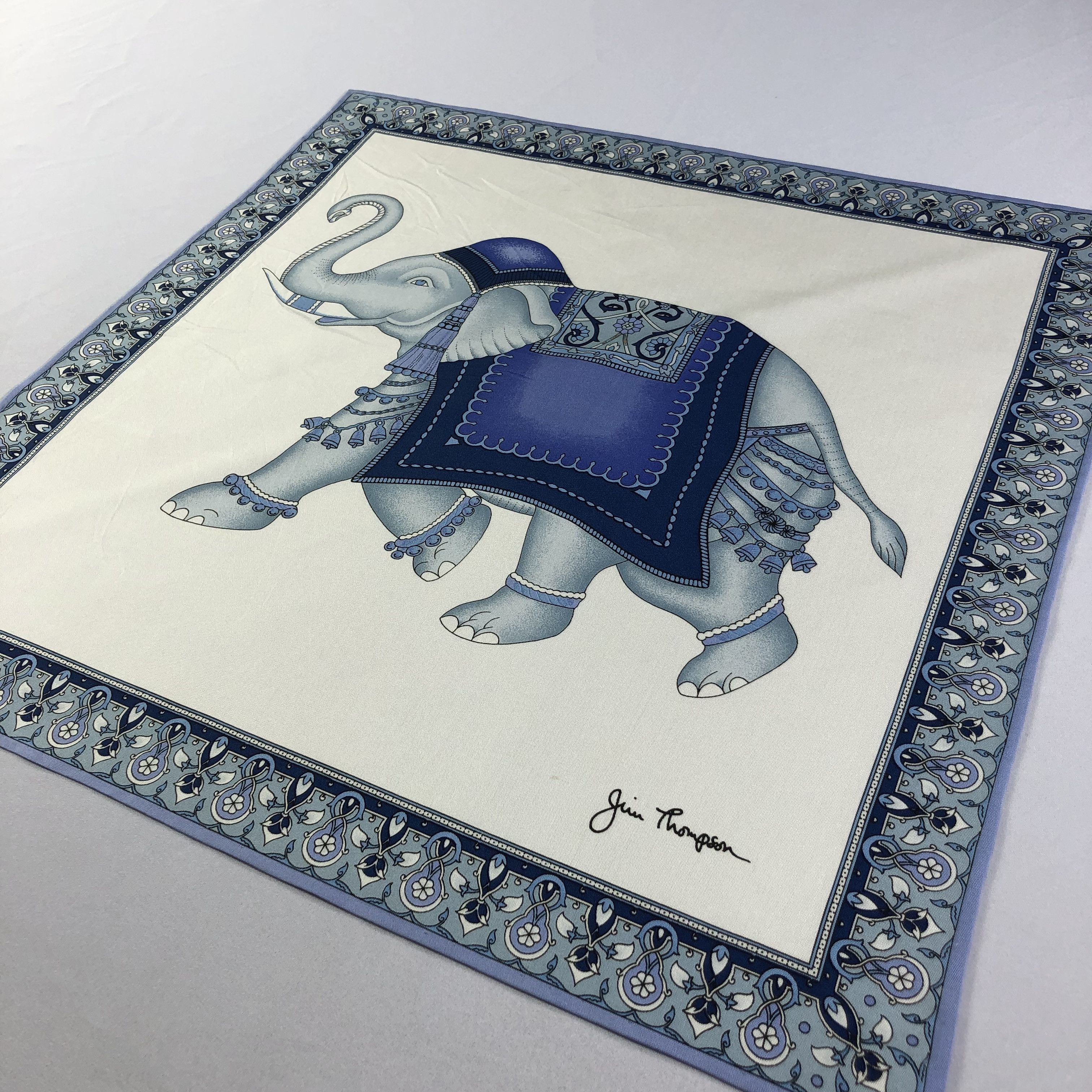 Jim Thompson Jim Thompson Handkerchief Neckerchief Bandana H1822 Size ONE SIZE - 3 Thumbnail