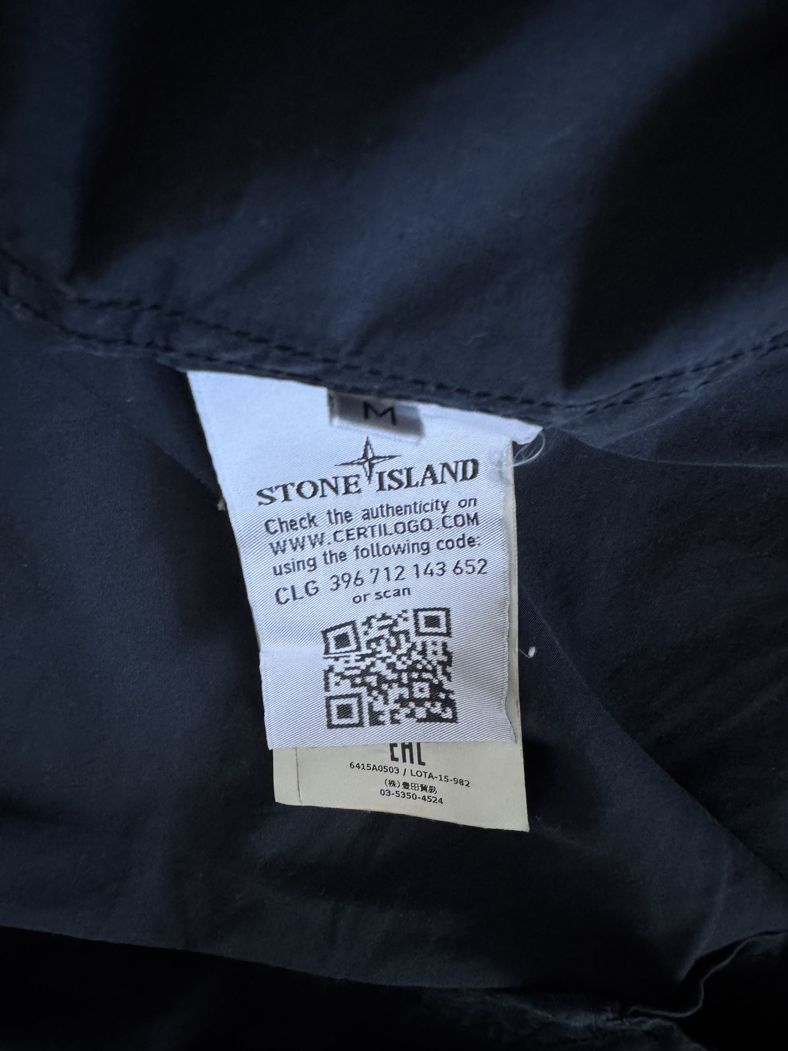 Stone Island Stone Island Garment Dyed Tela Paracadute David Jacket Size US M / EU 48-50 / 2 - 10 Thumbnail