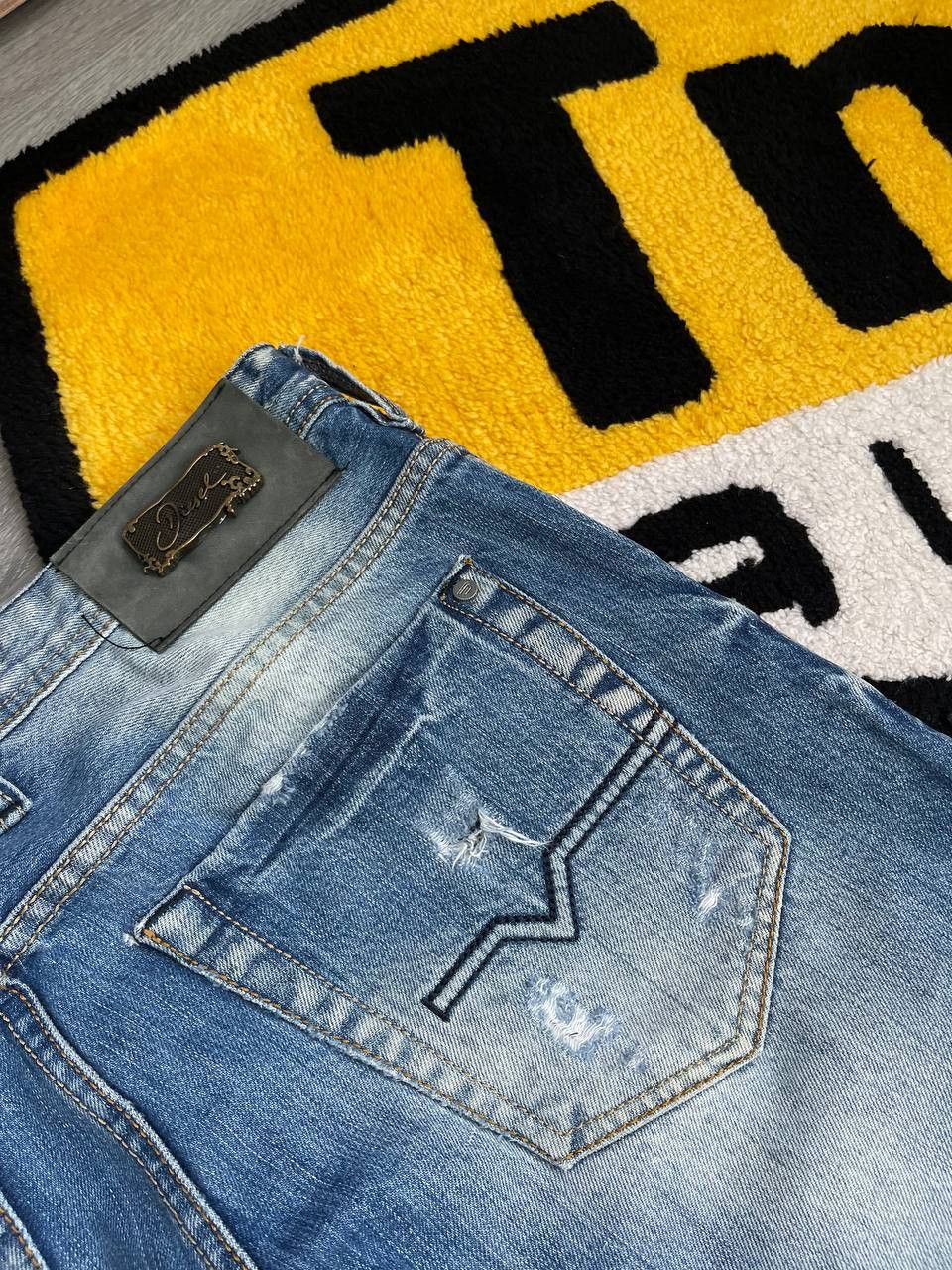 Diesel × Streetwear × Vintage vintage avant garde diesel denim jeans Size US 31 - 5 Thumbnail
