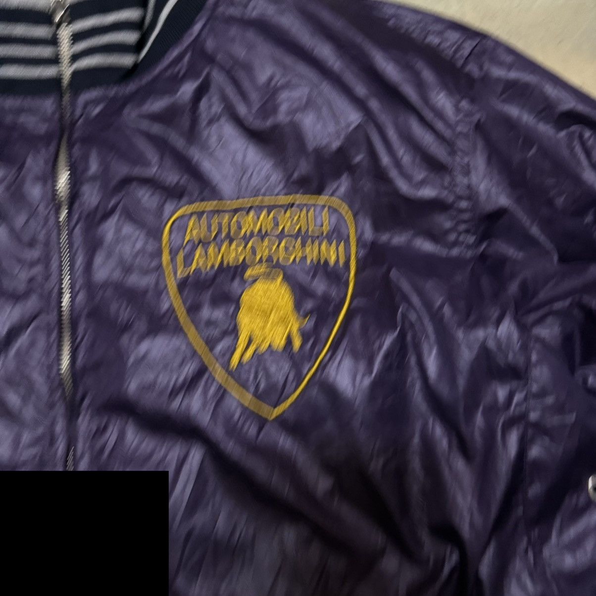 HYDROGEN Hydrogen Lamborghini Big Logo Bomber Jacket Size US S / EU 44-46 / 1 - 6 Thumbnail