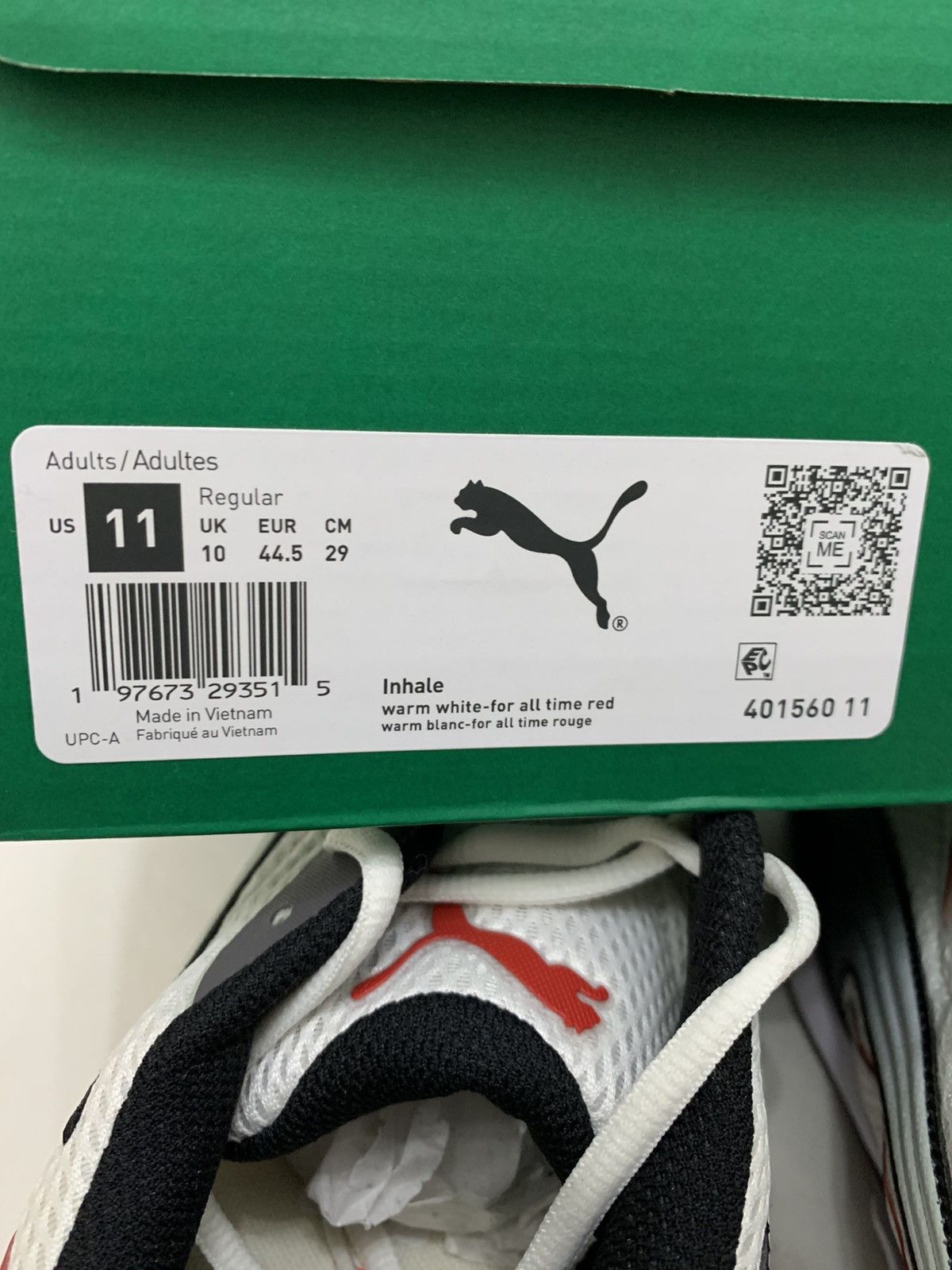 Puma PUMA INHALE SNEAKER Size US 11 / EU 44 - 12 Thumbnail