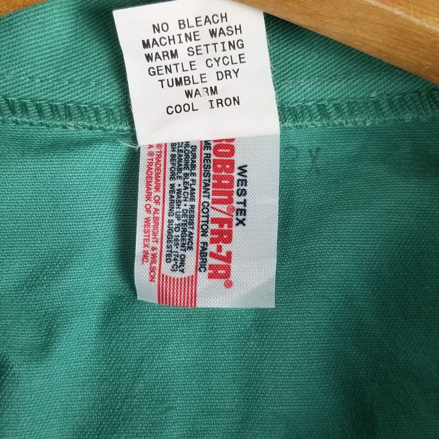 Vintage VINTAGE Westex Fire Resistant Jacket Men 2XL Green Canvas Workwear USA Farm Construction Adult XXL Size US XXL / EU 58 / 5 - 3 Thumbnail