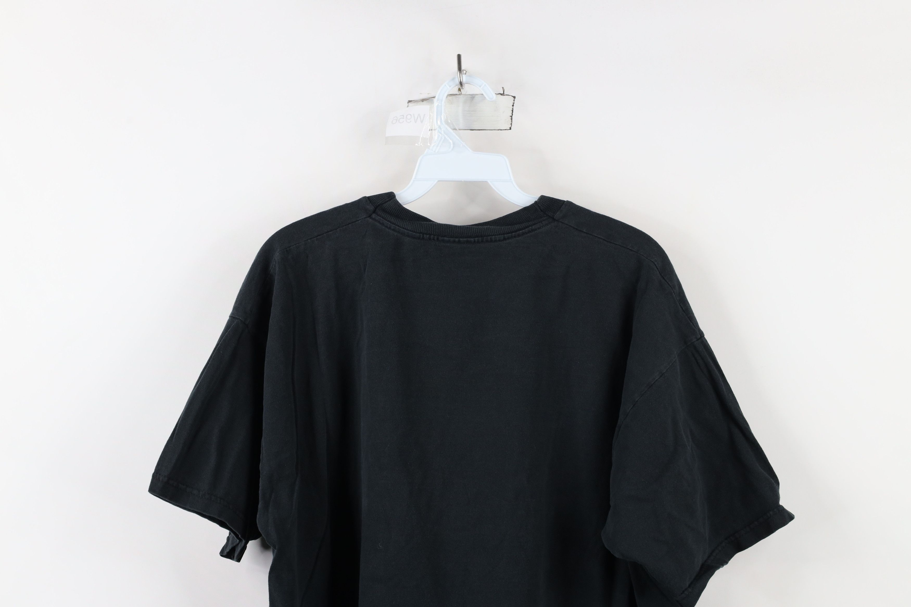 Vintage Vintage 90s Streetwear Short Sleeve T-Shirt Black Cotton Size US XL / EU 56 / 4 - 8 Thumbnail