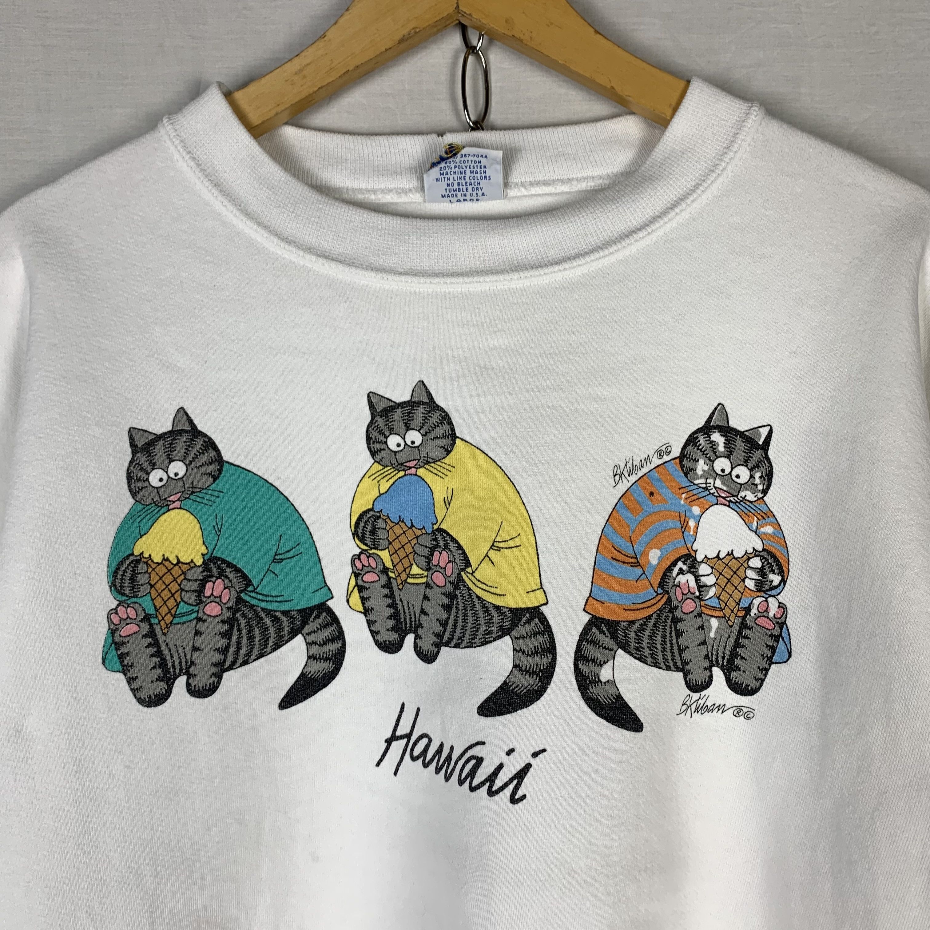 Vintage Crazy Shirts Sweatshirt Crewneck