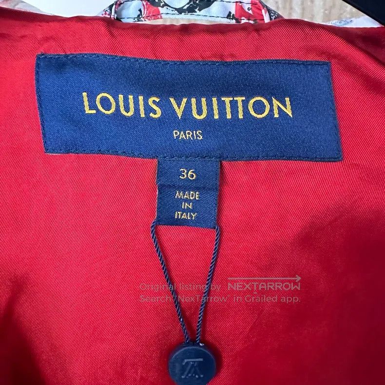 Louis Vuitton Louis Vuitton Windbreaker with colorful graffiti and presb Size XS / US 0-2 / IT 36-38 - 4 Thumbnail