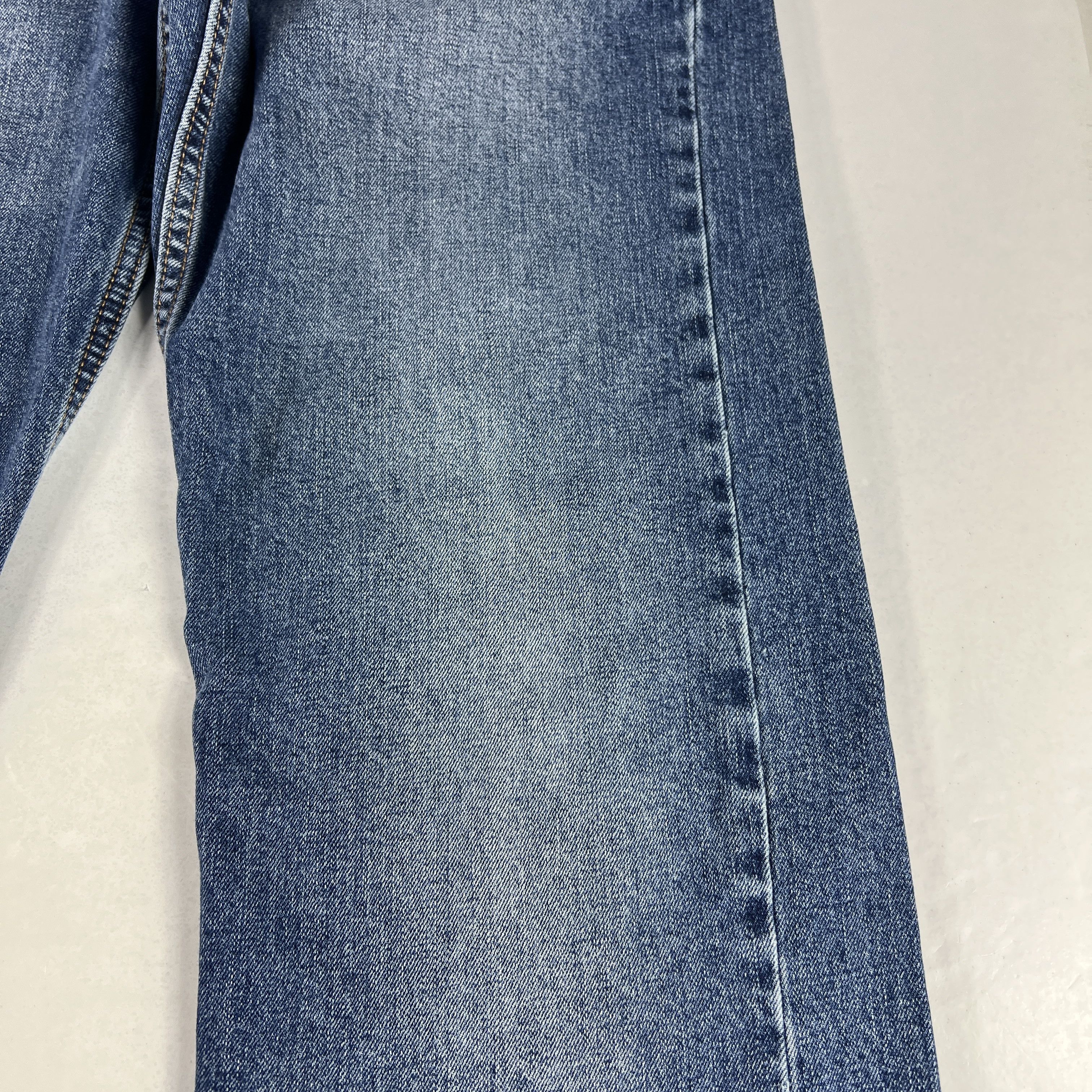 Levi's Levi's Jeans 505 Straight Leg Blue Faded Stretch Denim Size US 32 / EU 48 - 6 Thumbnail