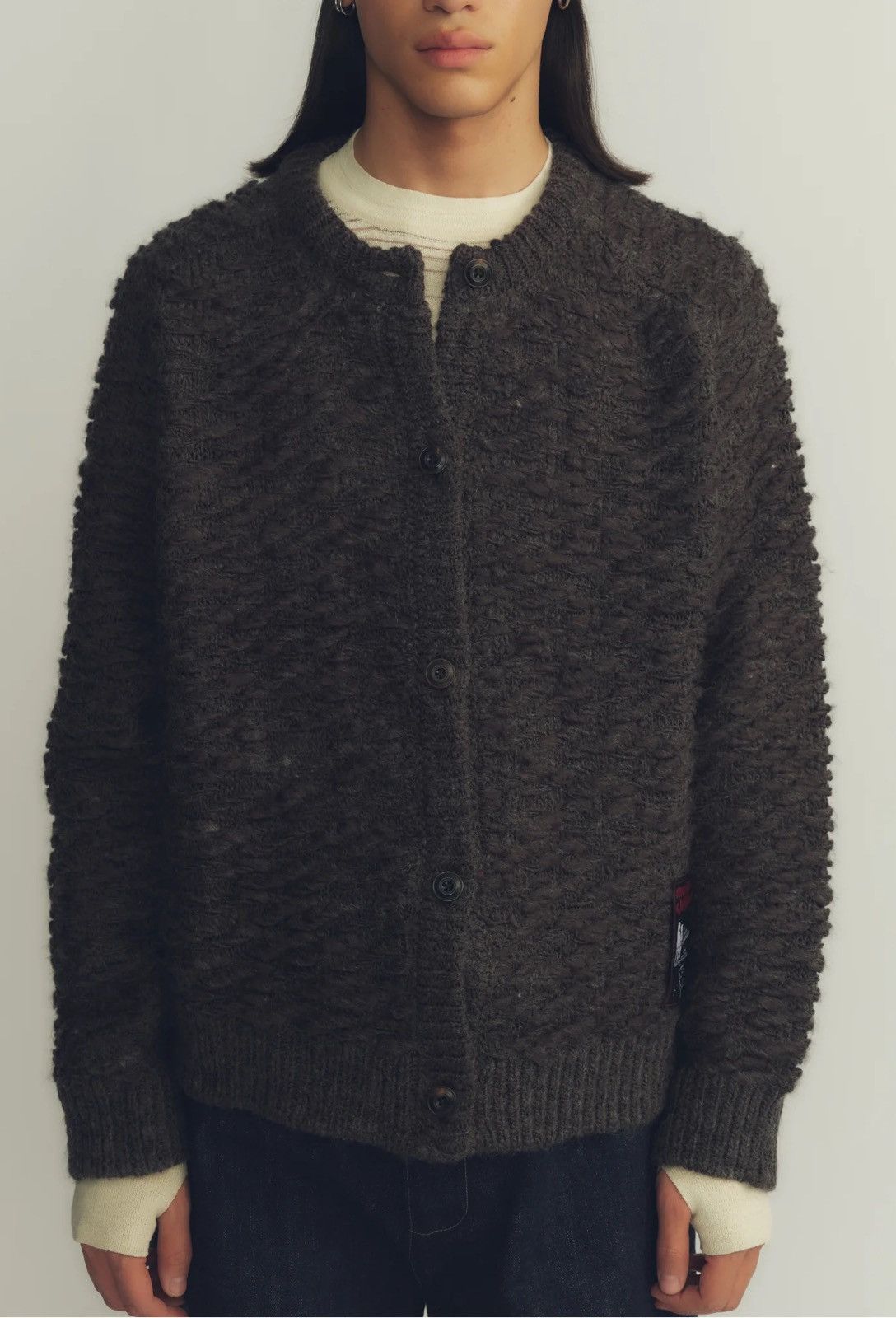 Professor.E Nullus Sea Scale Button Up Cardigan Size US M / EU 48-50 / 2 - 3 Thumbnail