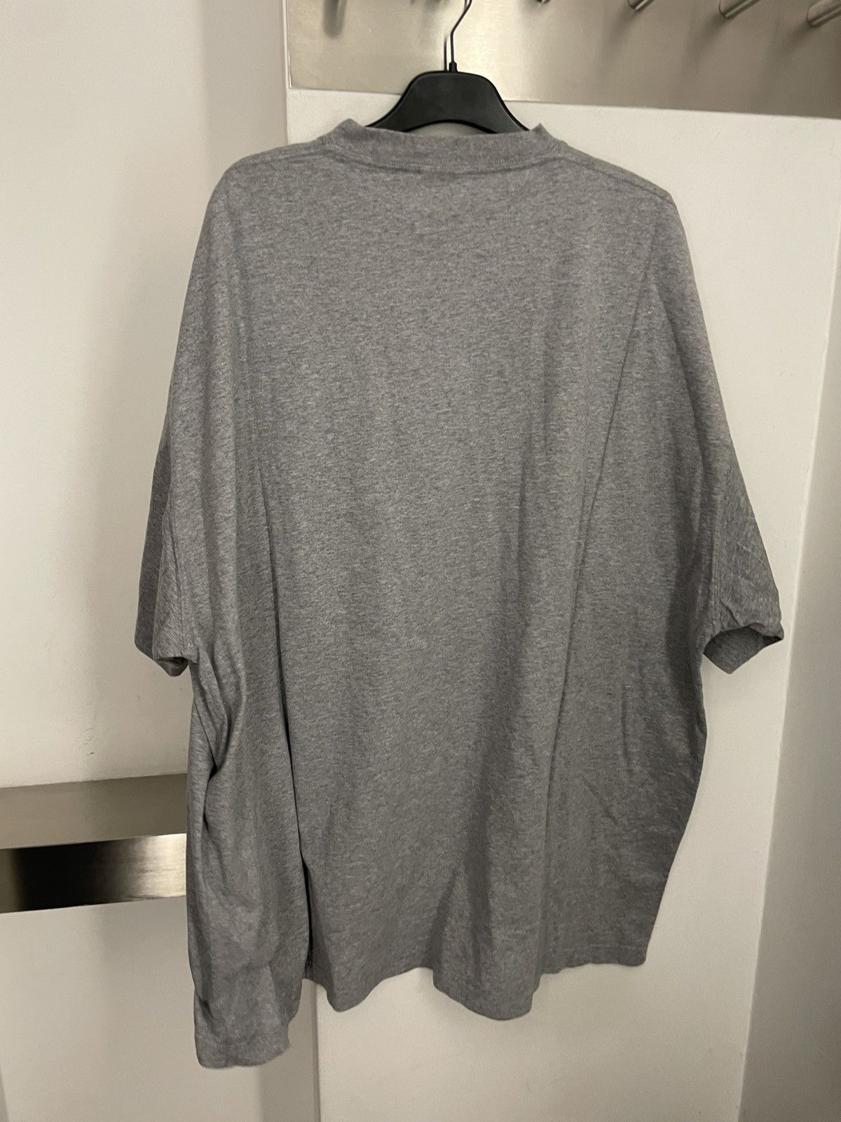 Balenciaga Grey cottom oversized t-shirt Size US XXL / EU 58 / 5 - 6 Thumbnail