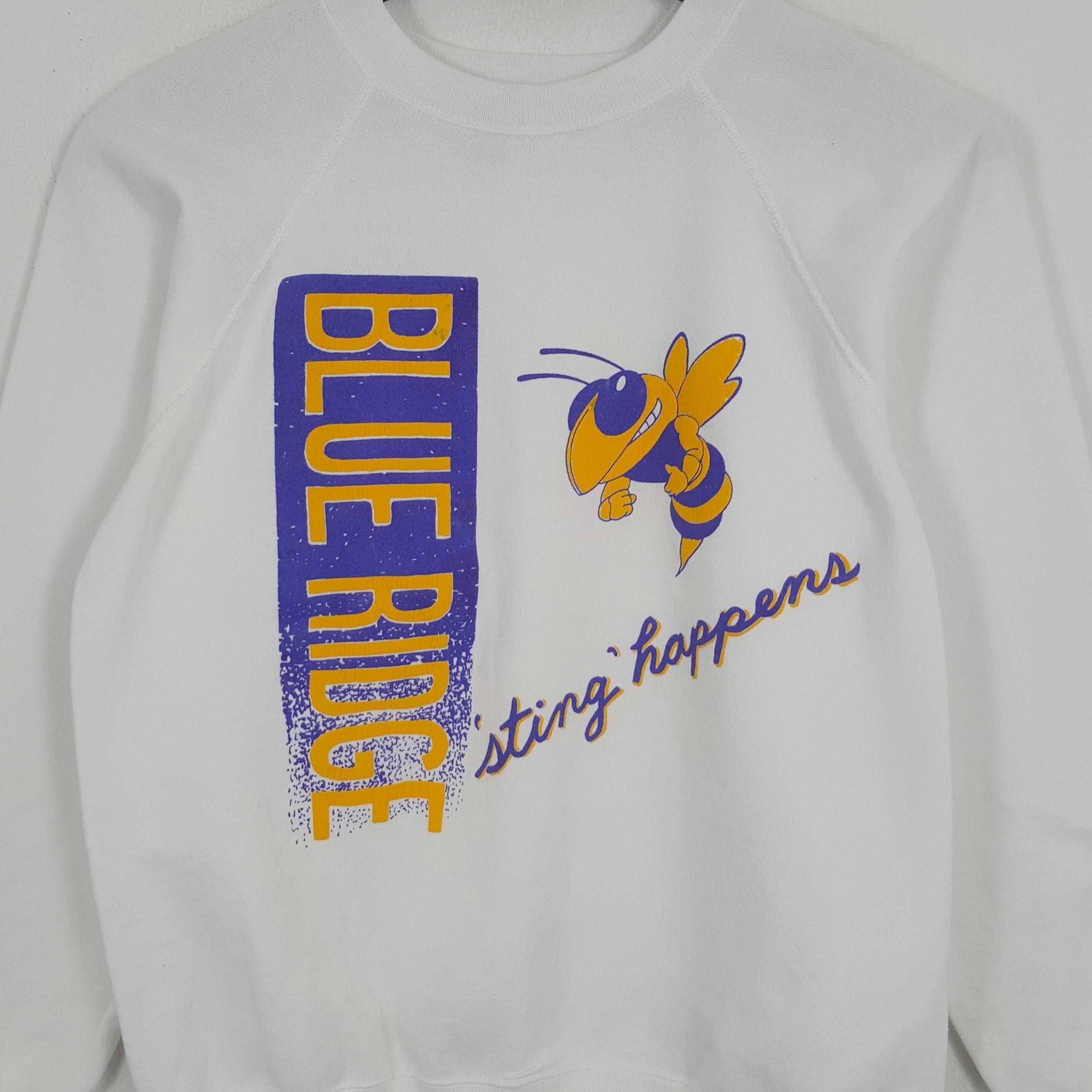 Vintage BLUE RIDGE American Sports Style Vintage Sweatshirt Size US M / EU 48-50 / 2 - 2 Thumbnail