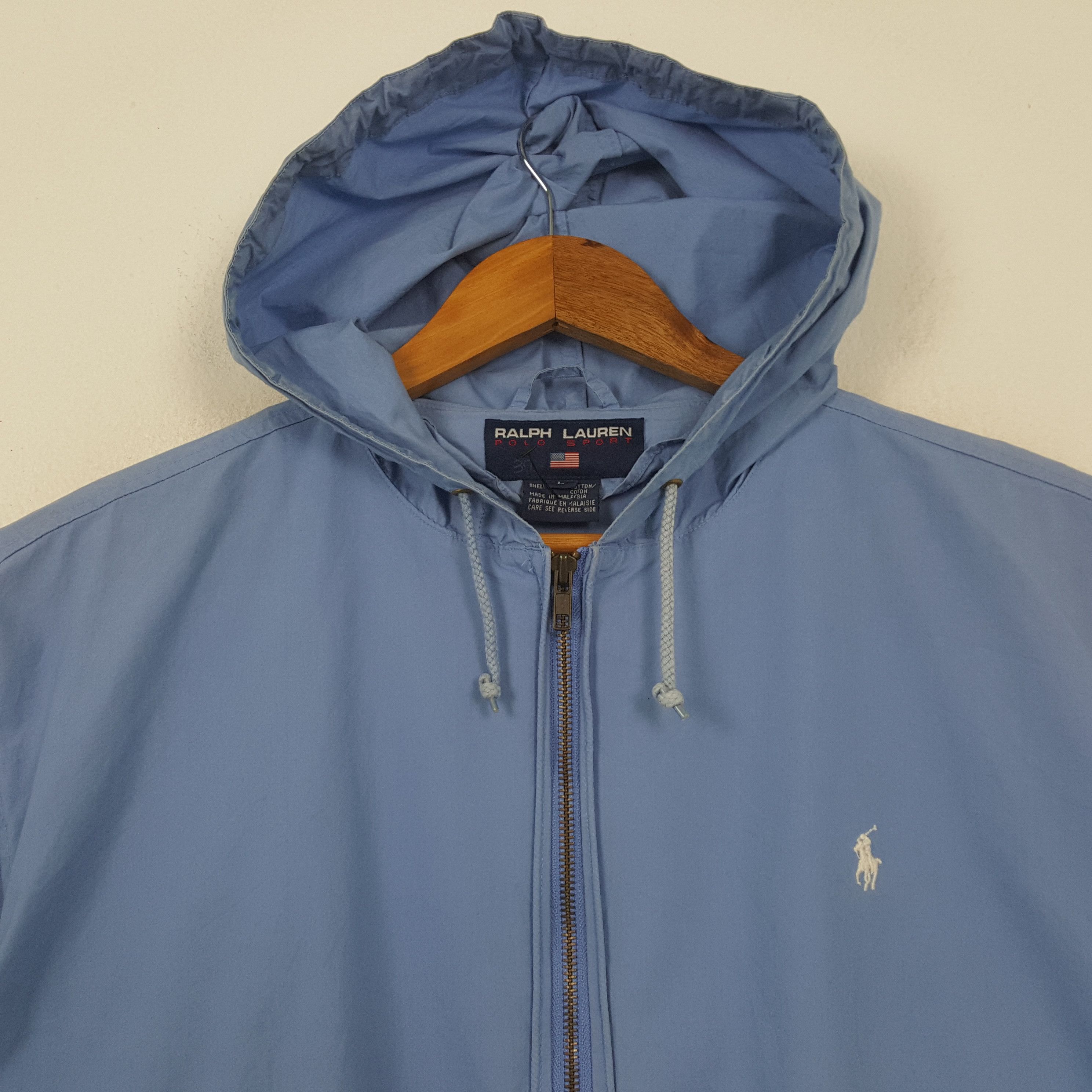 Polo Ralph Lauren Vintage Polo Ralph Lauren Polo Sport Zipper Hoodies 34 Size US XL / EU 56 / 4 - 2 Thumbnail