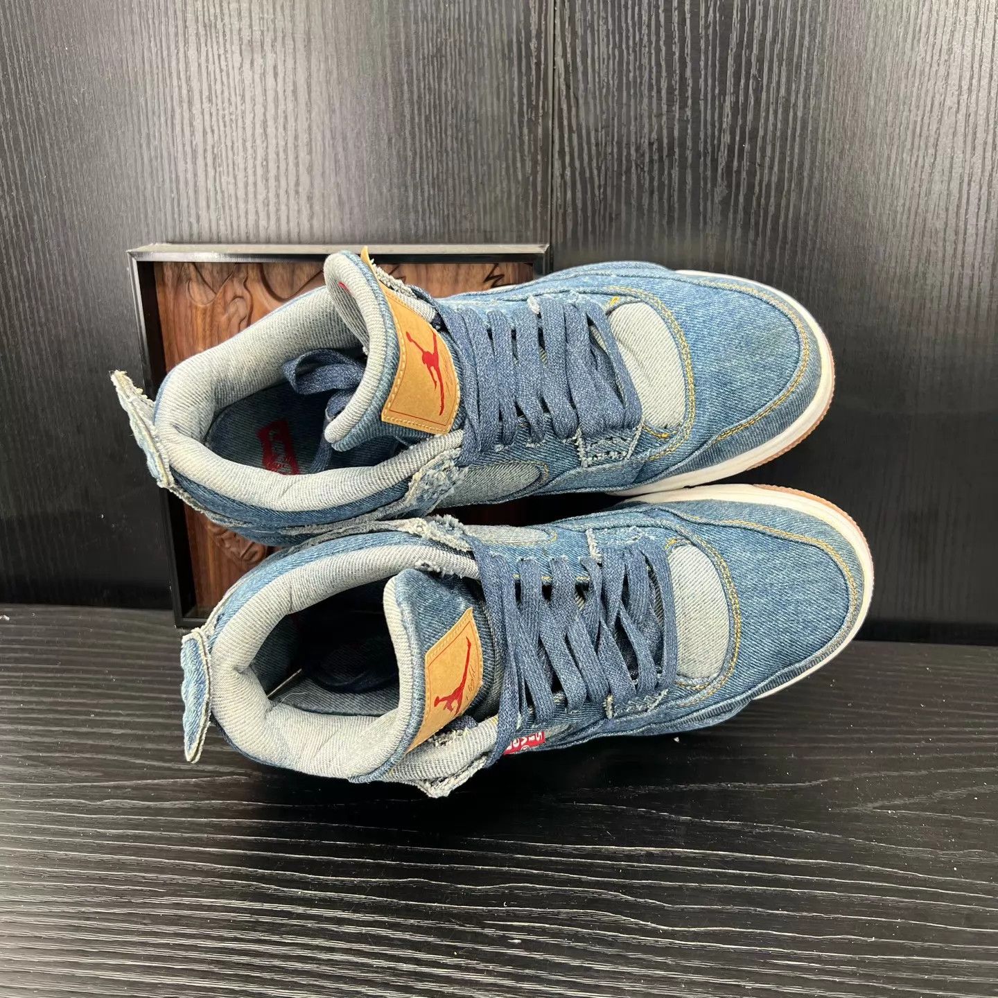 Levi's AJ4 x Levi's Blue 43 New Size US 10 / EU 43 - 5 Thumbnail