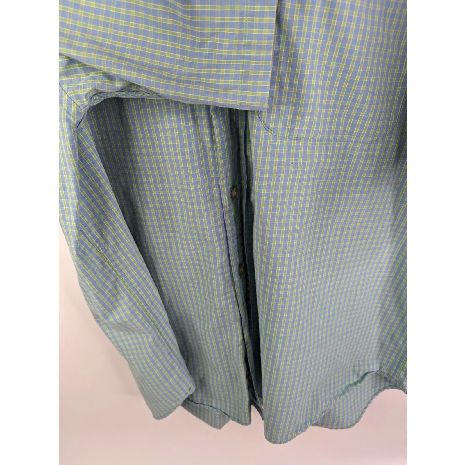 Vintage CHARLES TWEED Shirt XL Wrinkle Resistant Check Short Sleeve Cotton Tweed Button-Up Men Size US XL / EU 56 / 4 - 3 Thumbnail