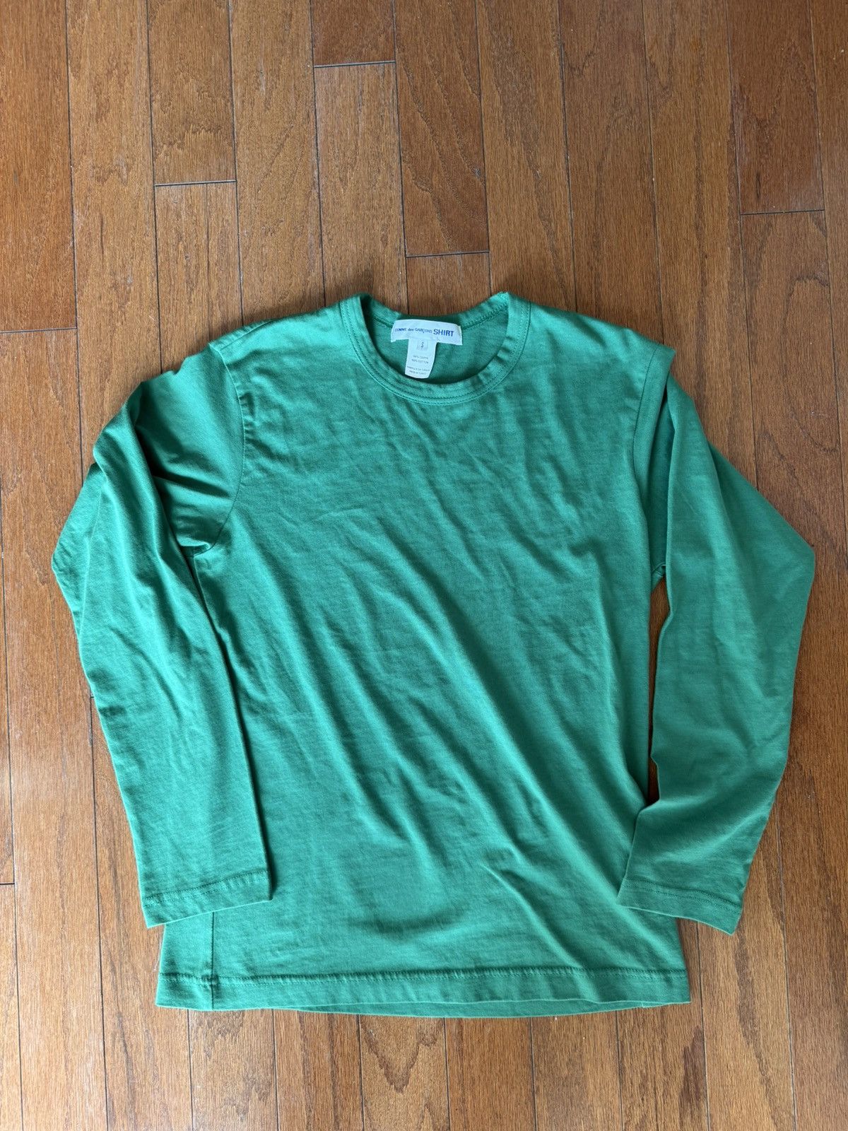 Comme des Garcons SHIRT Comme Des Garçons Shirt Men's Long Sleeve Cotton T Shirt Size US S / EU 44-46 / 1 - 1 Thumbnail