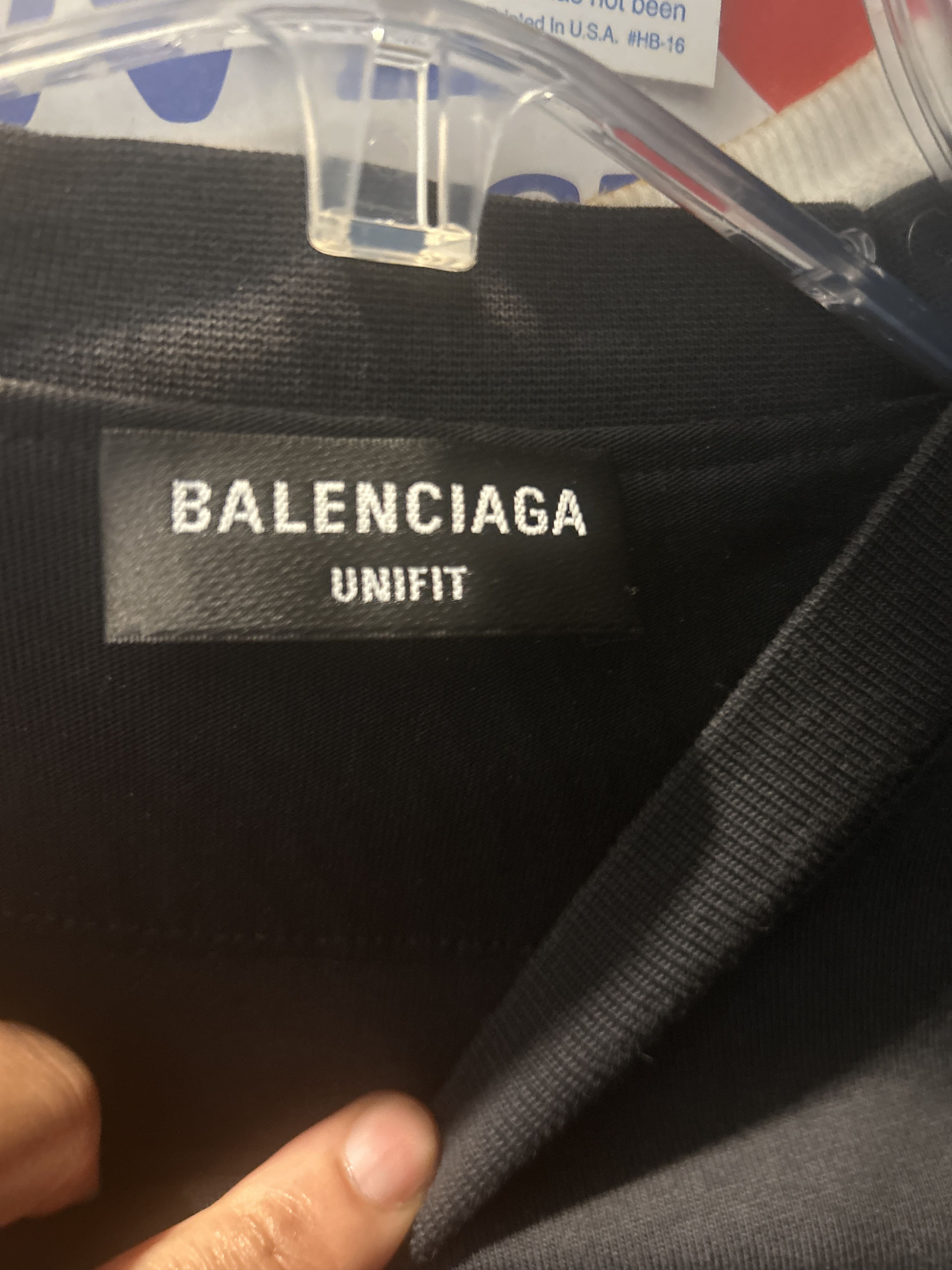 Balenciaga Band tee Size US M / EU 48-50 / 2 - 5 Thumbnail