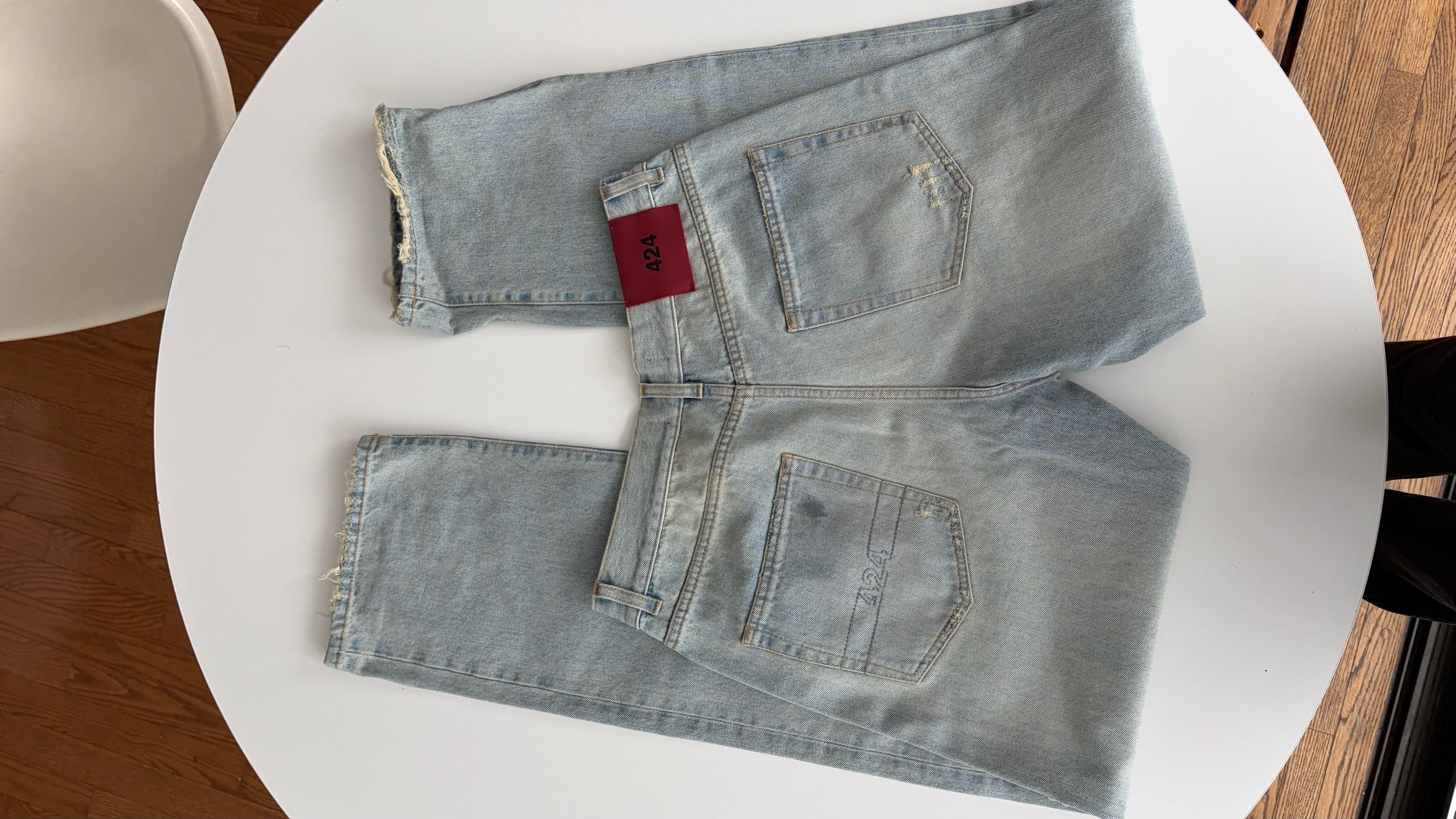 424 424 Distressed Denim Size US 32 / EU 48 - 9 Thumbnail