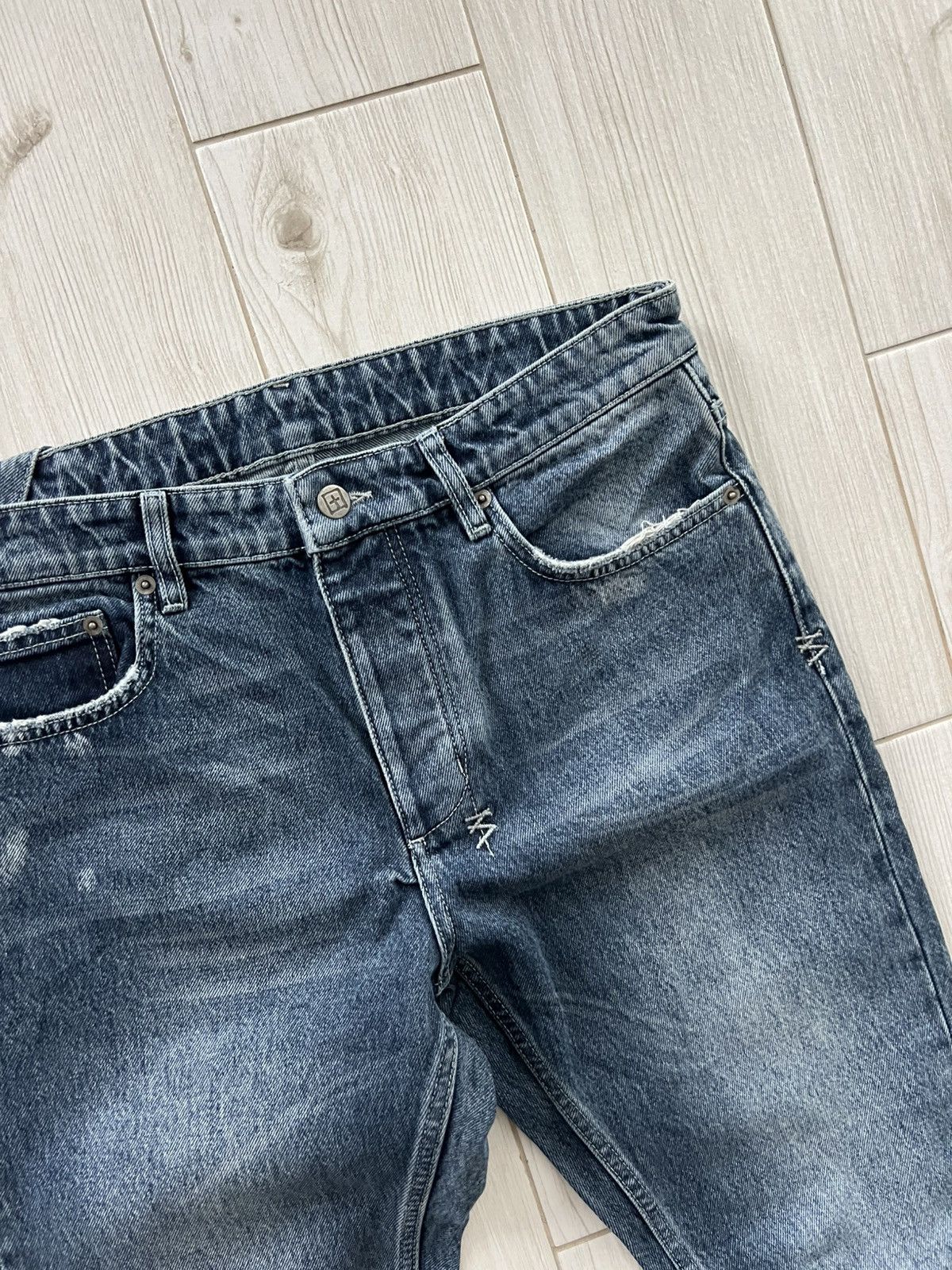 Ksubi Ksubi Jeans Five Pockets Size 32 Blue Distressed Size US 32 / EU 48 - 11 Thumbnail