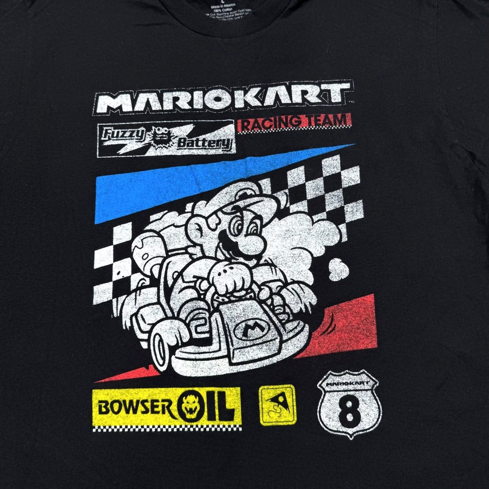 Nintendo Nintendo Mario Kart Shirt L Black Video Game Graphic Tee Men's Casual T Size Size US L / EU 52-54 / 3 - 4 Thumbnail