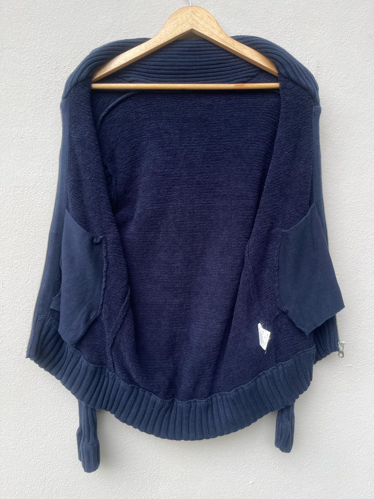Designer × Japanese Brand × Takeo Kikuchi Takeo Kikuchi Knit Full Zipper Hoodie Jacket Size XS / US 0-2 / IT 36-38 - 13 Thumbnail