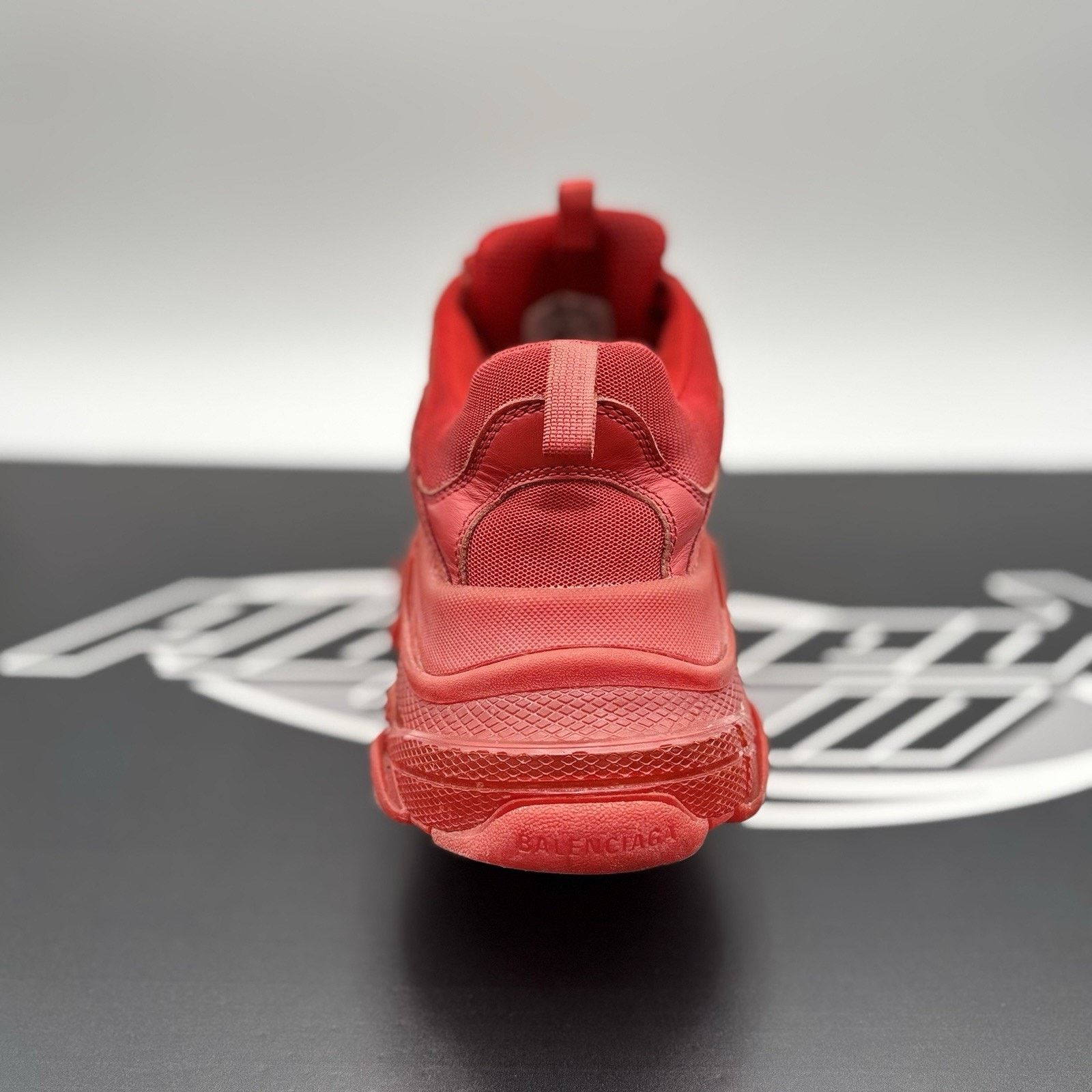 Balenciaga Size 43 (10 US) - Balenciaga Triple S ' Red ' Size US 10 / EU 43 - 12 Thumbnail
