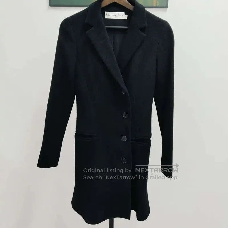 Dior Dior Women's Black Long Coat . Size M / US 6-8 / IT 42-44 - 1 Thumbnail