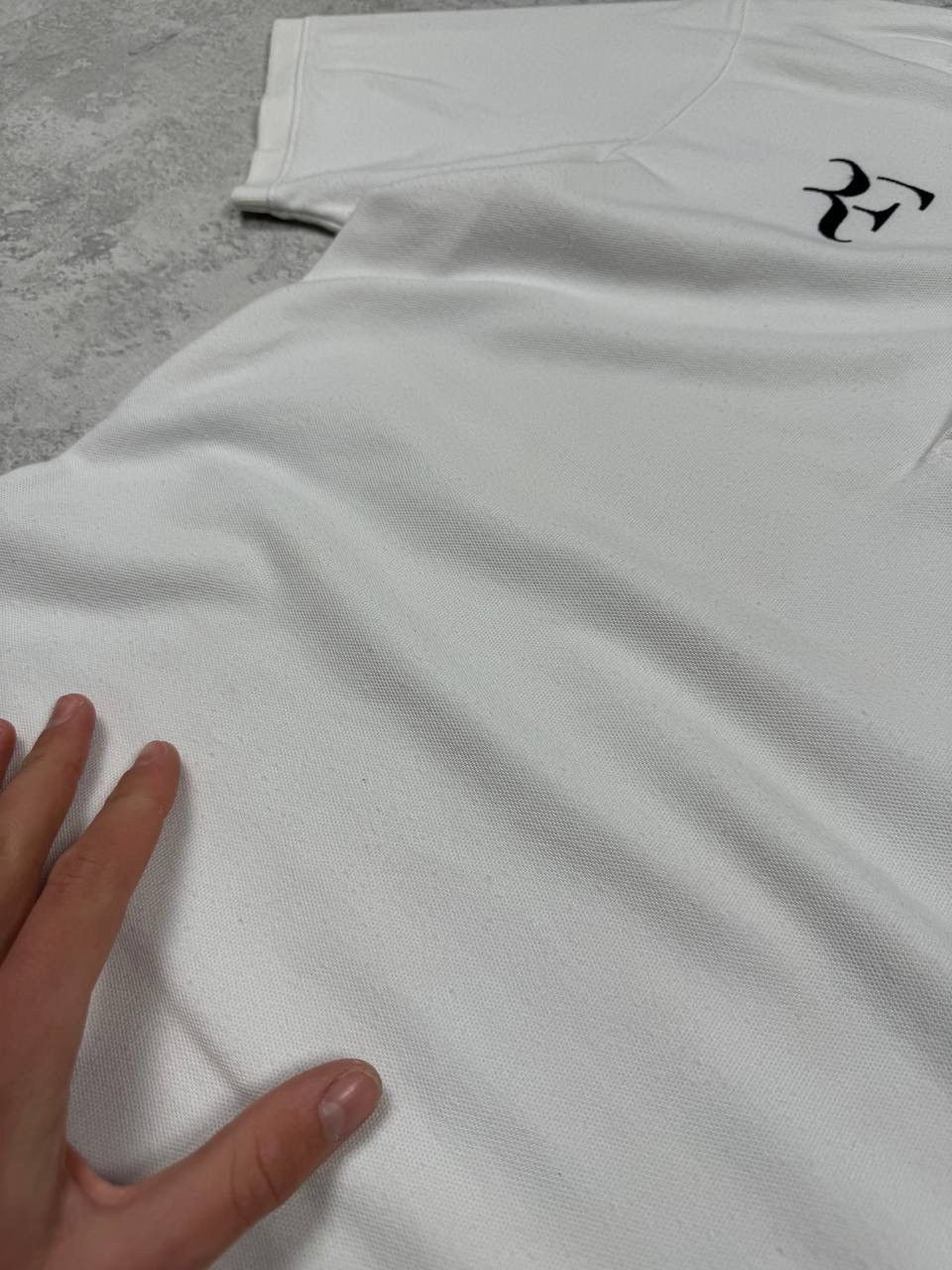 Nike Nike Roger Federer White Polo Embroidered Logo Size M Size US M / EU 48-50 / 2 - 6 Thumbnail
