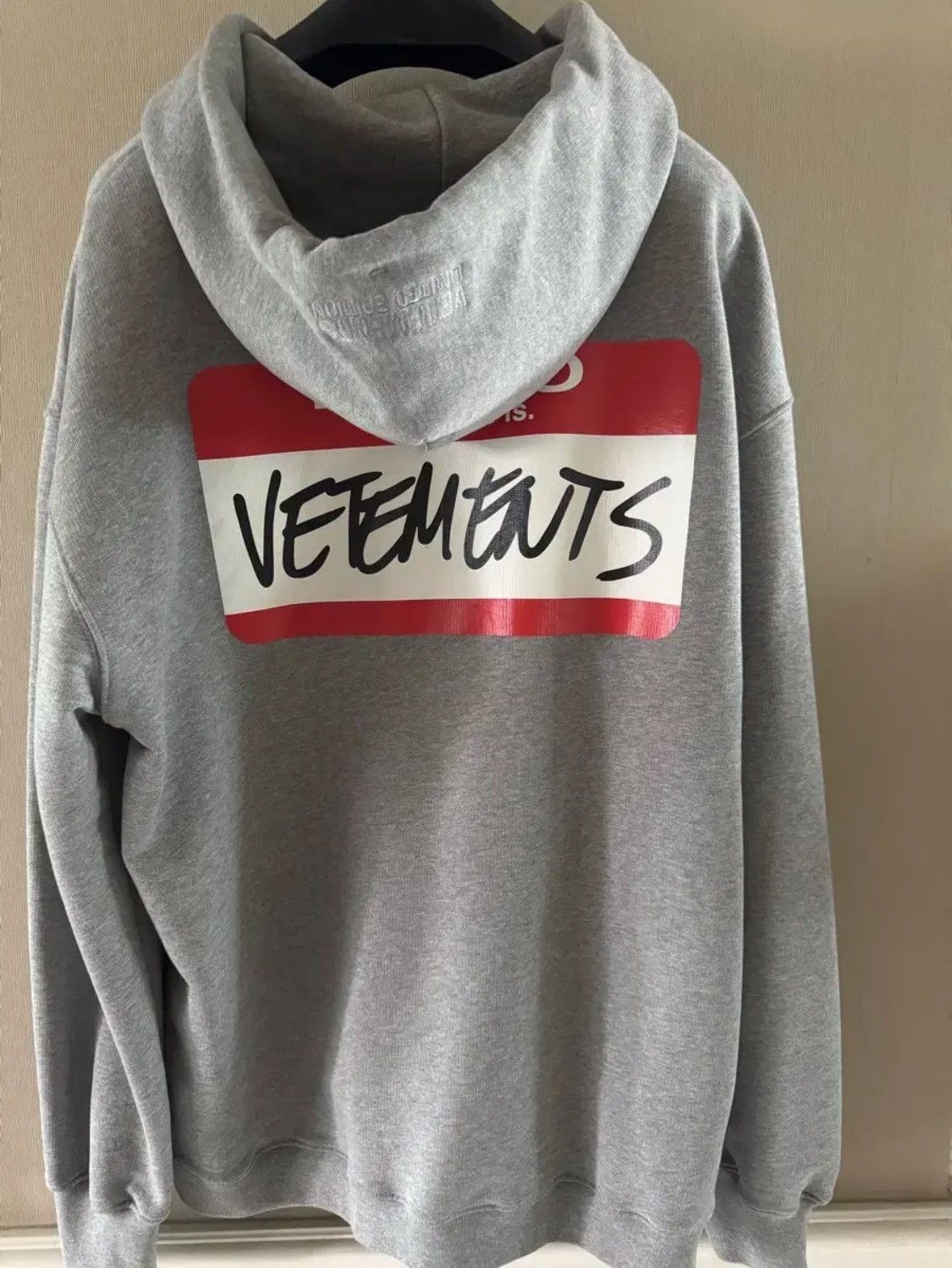 Vetements Vetements My Name Is Zip Hoodie Size US S / EU 44-46 / 1 - 2 Thumbnail