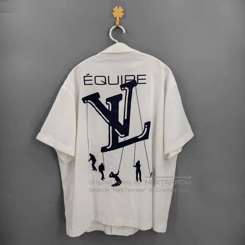 Louis Vuitton Louis Vuitton Asian Limited Doll Skirmisher White Short Sl Size US M / EU 48-50 / 2 - 2 Thumbnail