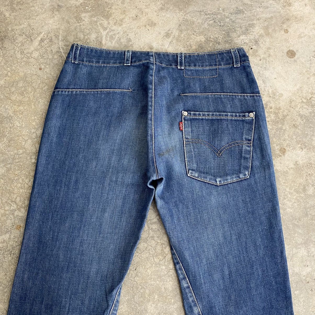 Levi's Vintage Levis Engineered Jeans Tight Denim Jeans Size US 30 / EU 46 - 9 Thumbnail