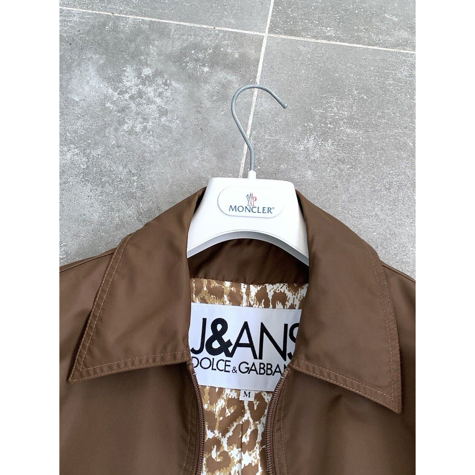 Dolce & Gabbana Women's DOLCE & GABBANA Leopard Bomber Jacket Coat SZ M L Size M / US 6-8 / IT 42-44 - 4 Thumbnail