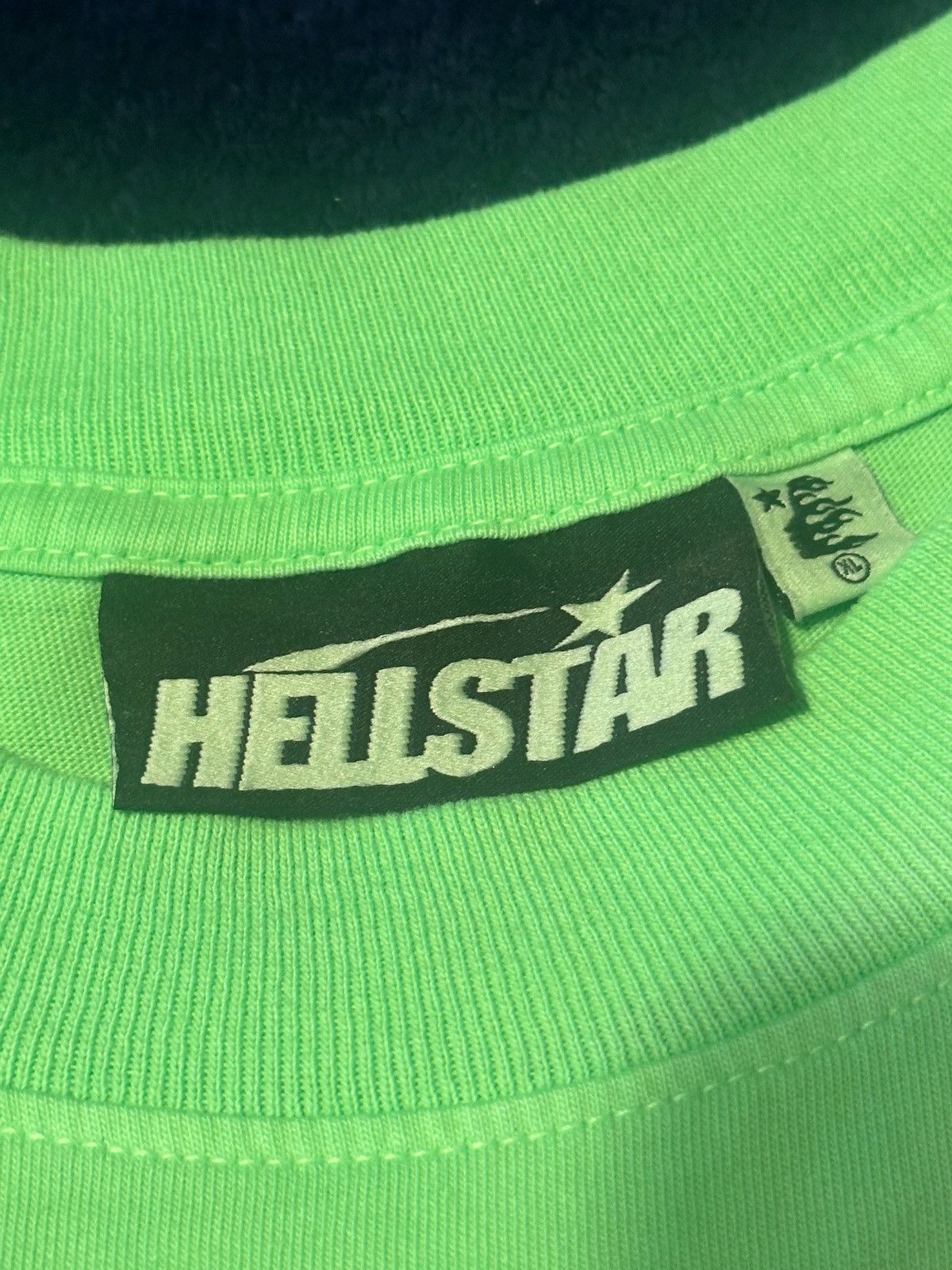 HELLSTAR HELLSTAR warm up Tee Neon Green Size US XL / EU 56 / 4 - 3 Thumbnail