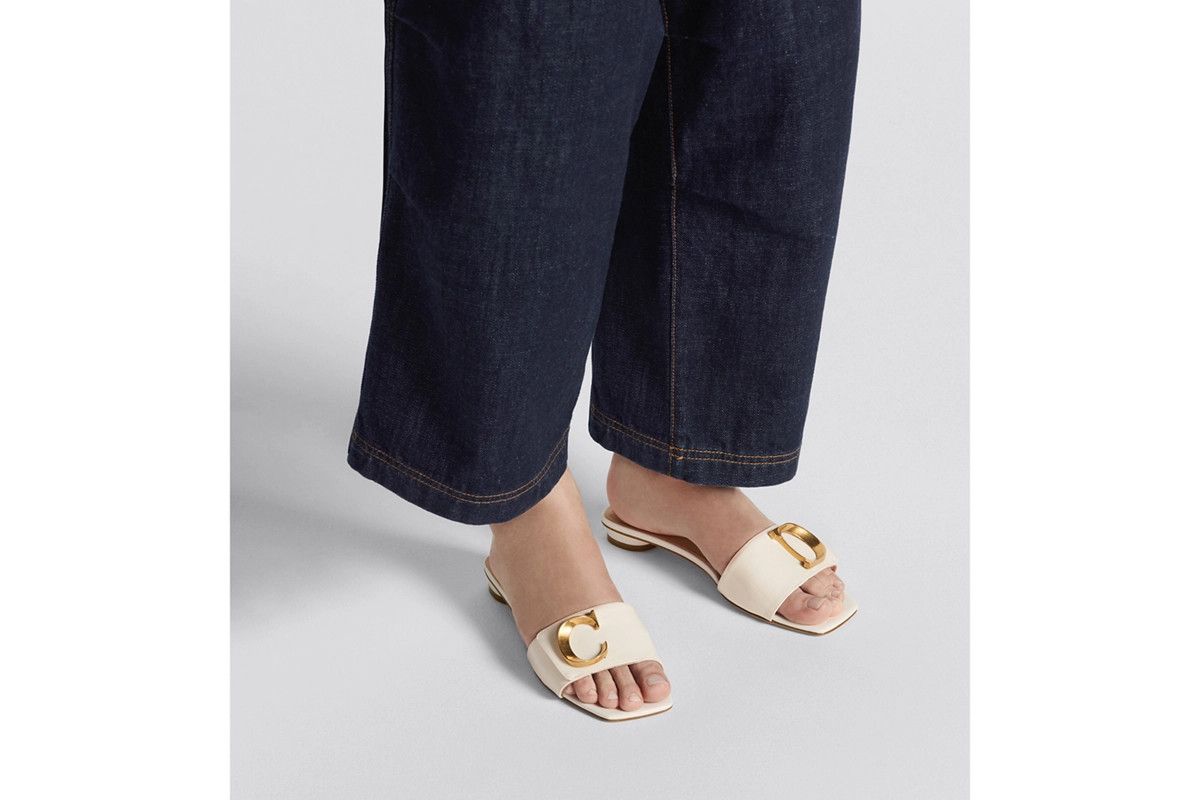 Dior o1bcso1str0225 C'est Dior Slide in White Size US 7 / IT 37 - 6 Thumbnail