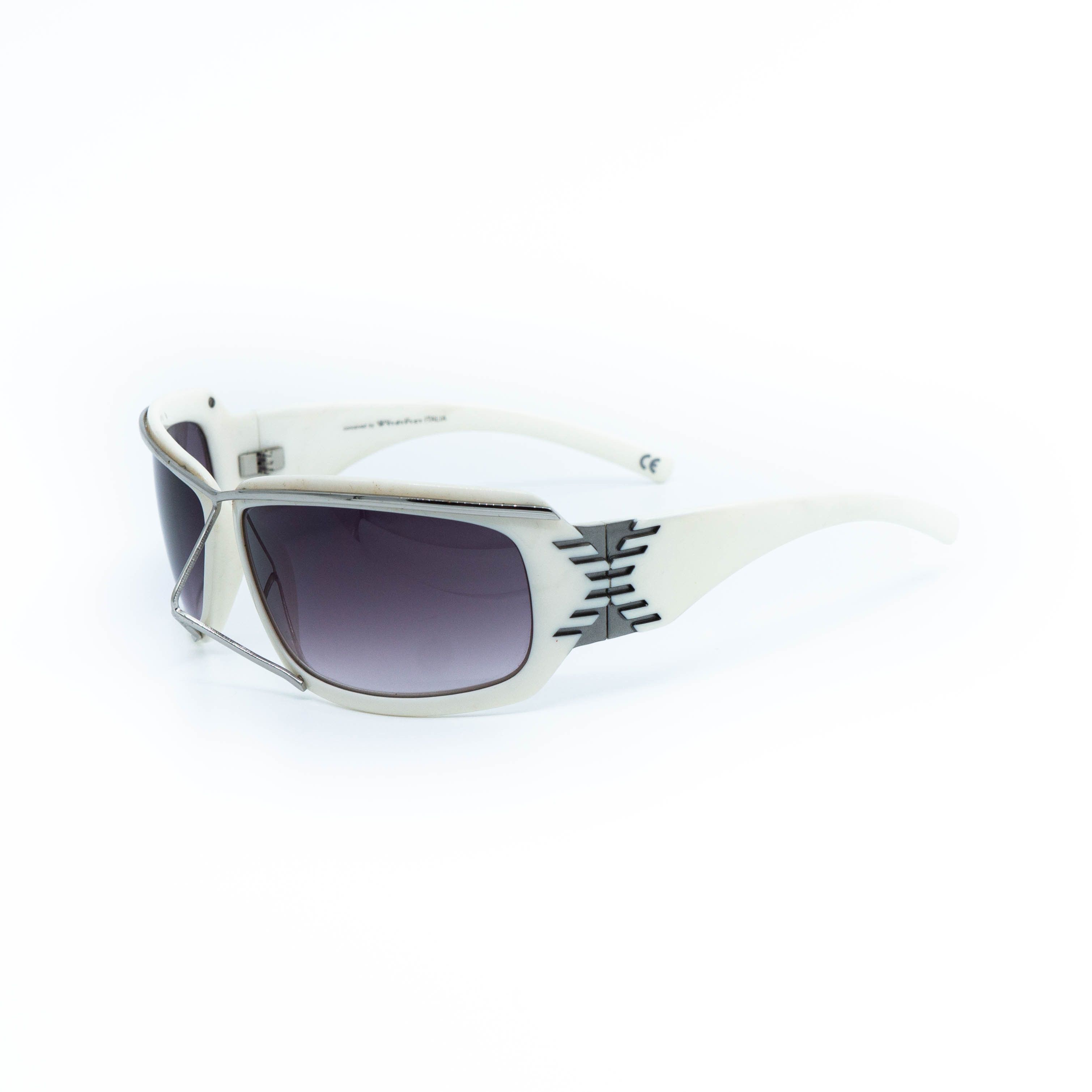 Safilo Vidi Vici Archimede White Wire Nose Sunglasses Vintage Size ONE SIZE - 1 Thumbnail