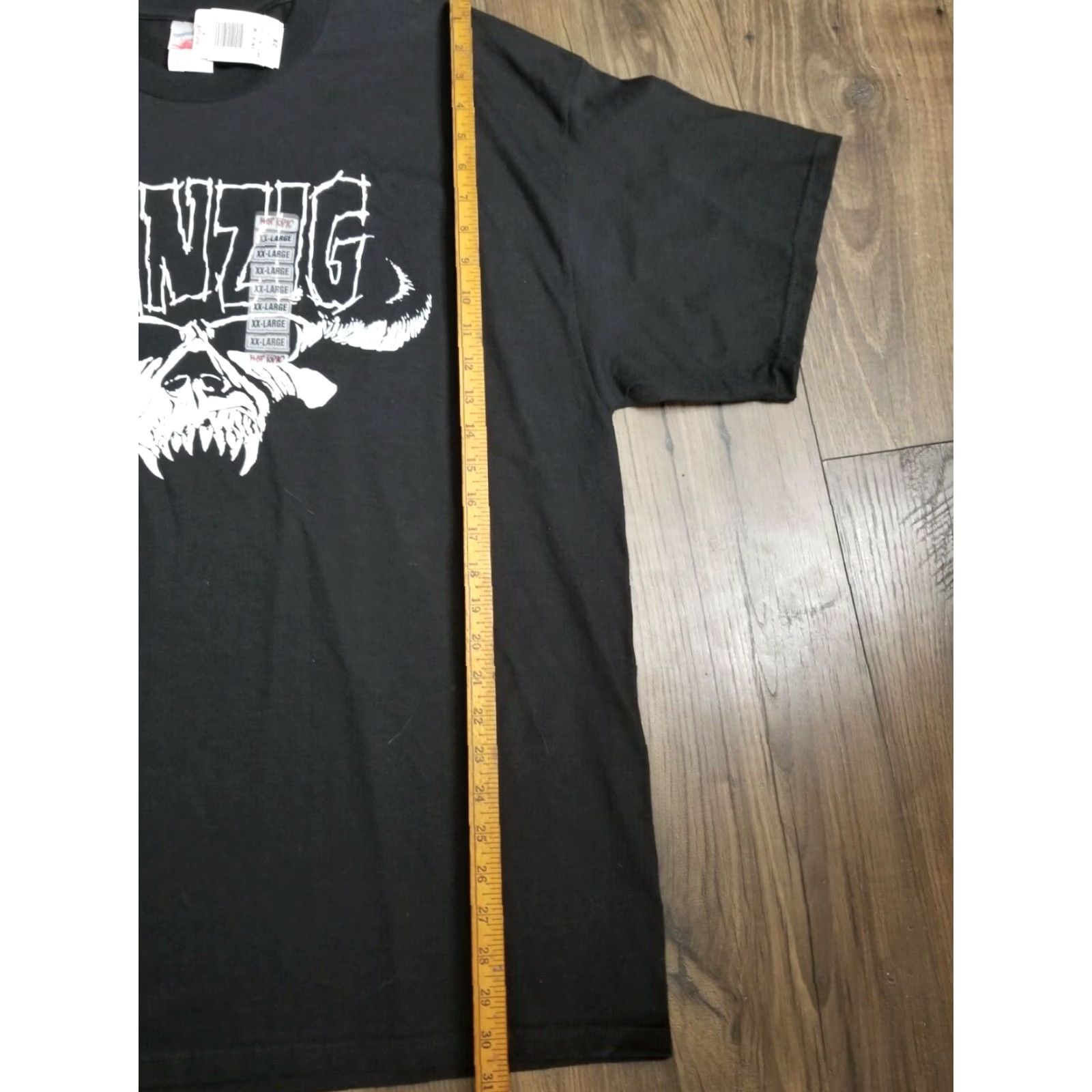Vintage VINTAGE DANZIG BAND T-Shirt Mens 2XL Black Short Sleeve Crew Neck Deadstock 2007 Band Shirt Tee Mens Size US XXL / EU 58 / 5 - 4 Thumbnail