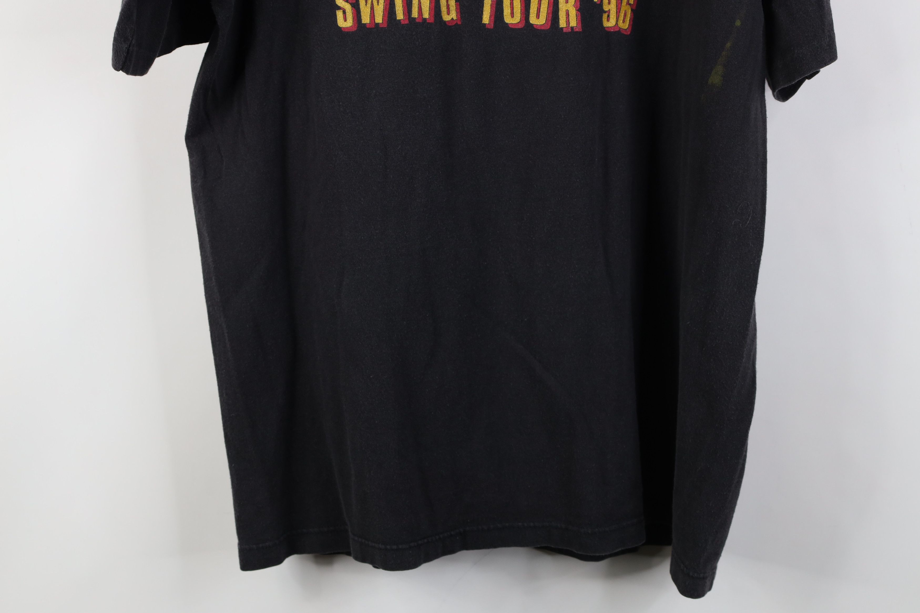 Vintage Vintage 90s 1996 Swing Tour The Cure Band T-Shirt Black USA Size US L / EU 52-54 / 3 - 16 Thumbnail