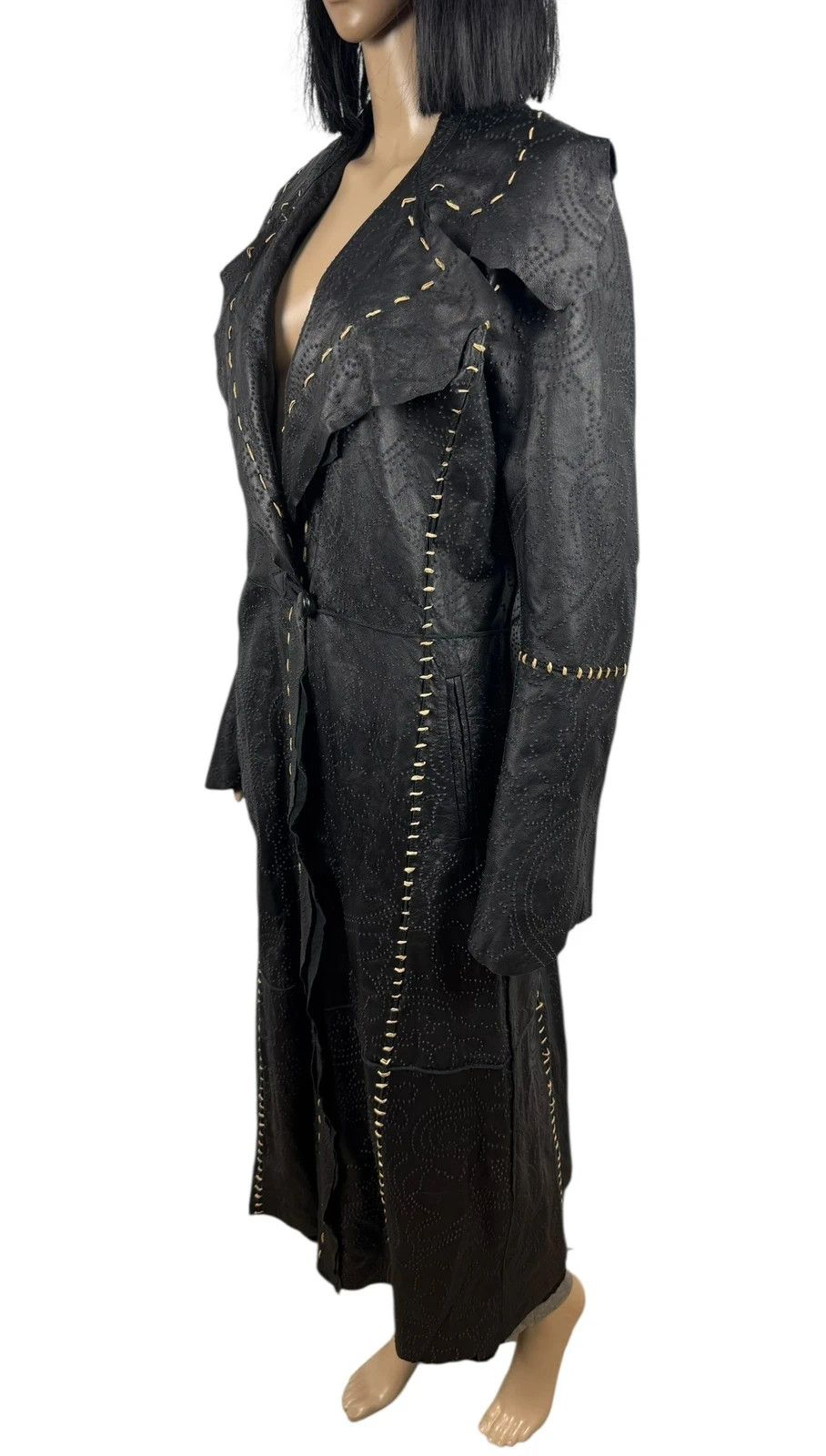 Other Gian Mori Genuine Leather Trench Coat Structured size XL Size XL / US 12-14 / IT 48-50 - 7 Thumbnail