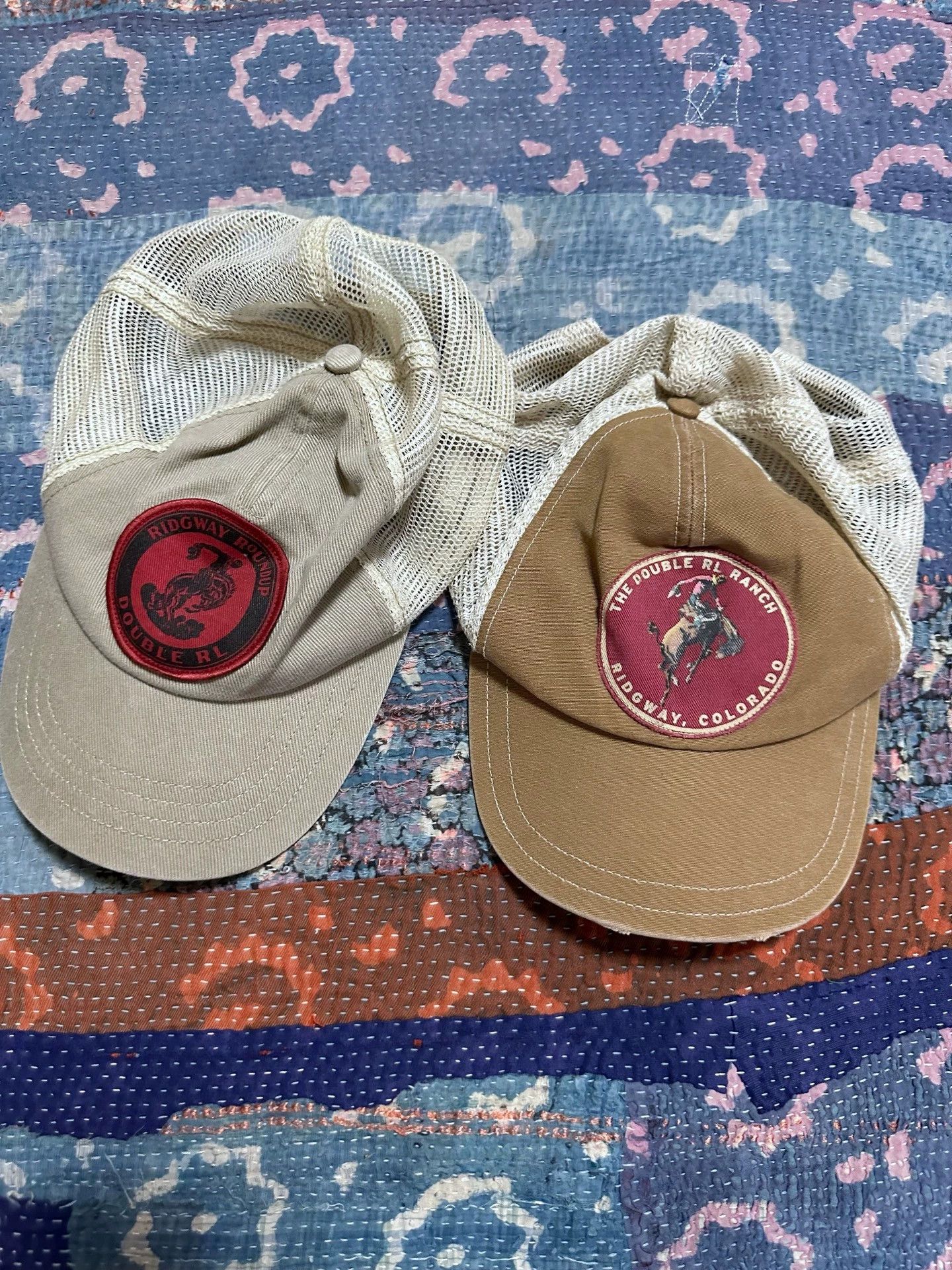 RRL Ralph Lauren rrl trucker hat mesh one size used Size ONE SIZE - 6 Thumbnail