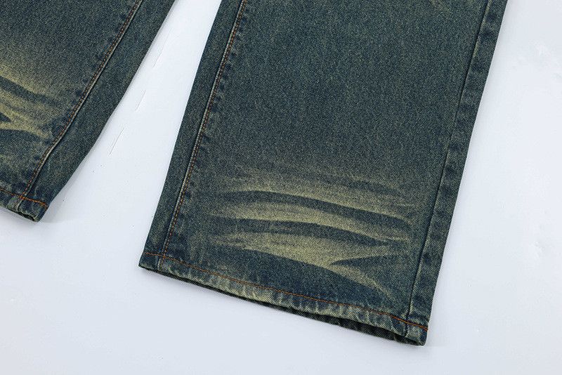 Vintage American street style vintage washed distressed jeans Size US 32 / EU 48 - 6 Thumbnail