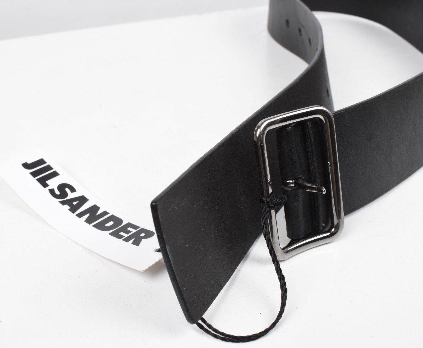 Jil Sander New Jil Sander women unisex 4,5cm 58-78cm Men Belt, 34/Small Size ONE SIZE - 2 Thumbnail
