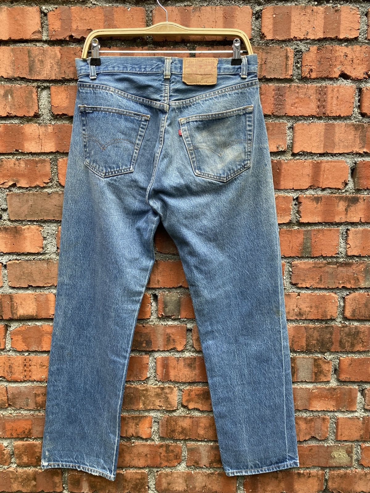 Levi's Vintage Clothing W32x30.5 Vintage levi's 501 made in USA 80s Size US 32 / EU 48 - 2 Thumbnail
