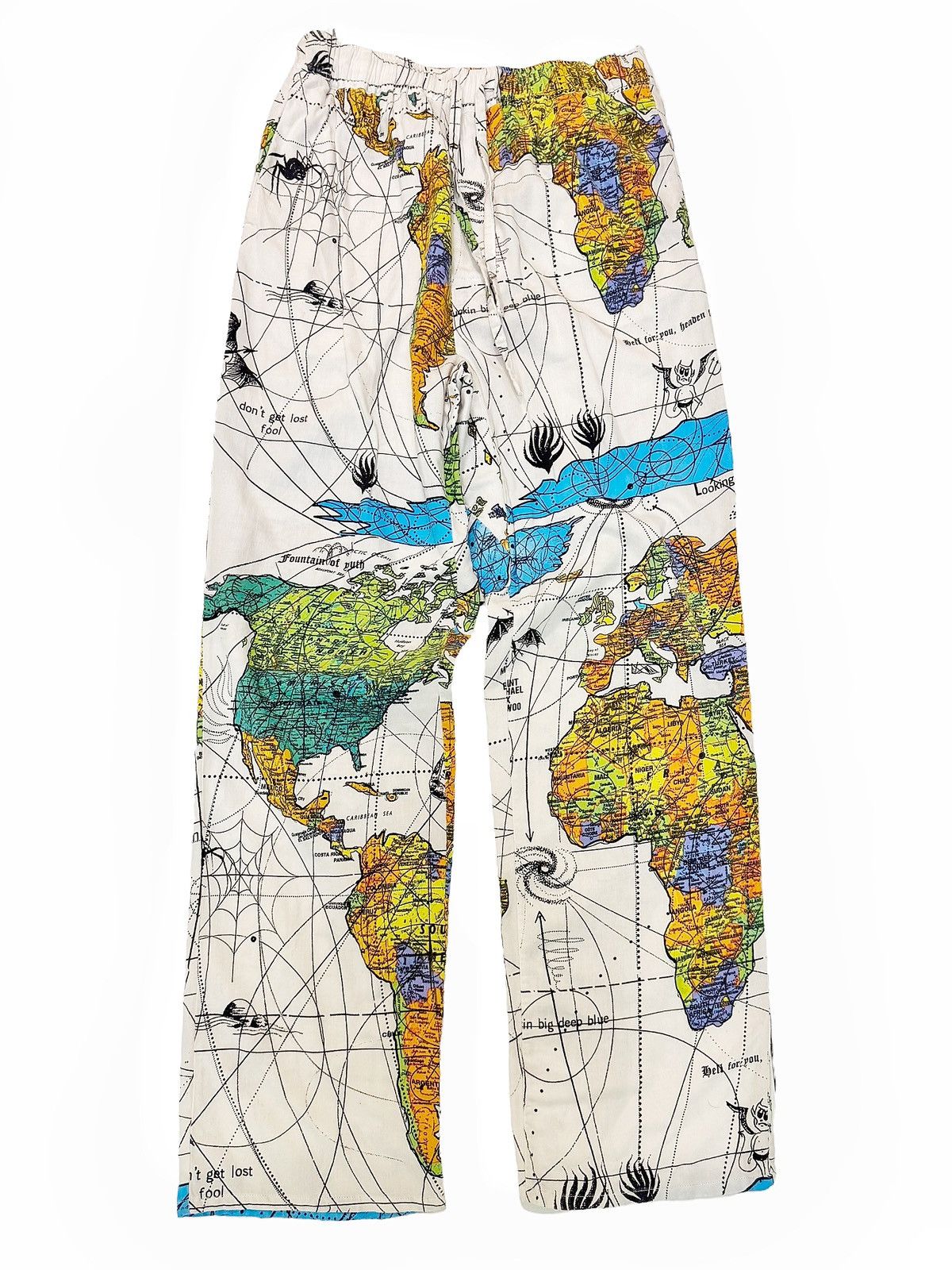 image of X Dr. Woo Atlas Nirvana Pants in White, Men's (Size 32)